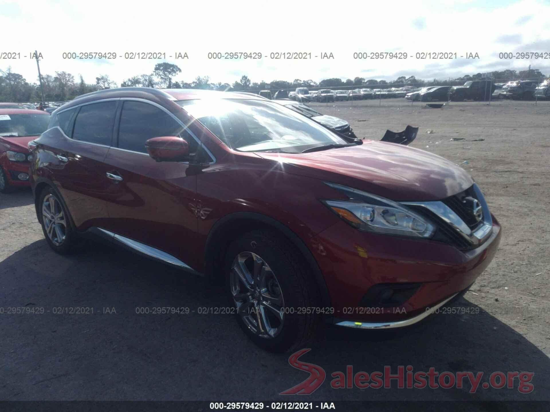 5N1AZ2MG7GN156221 2016 NISSAN MURANO