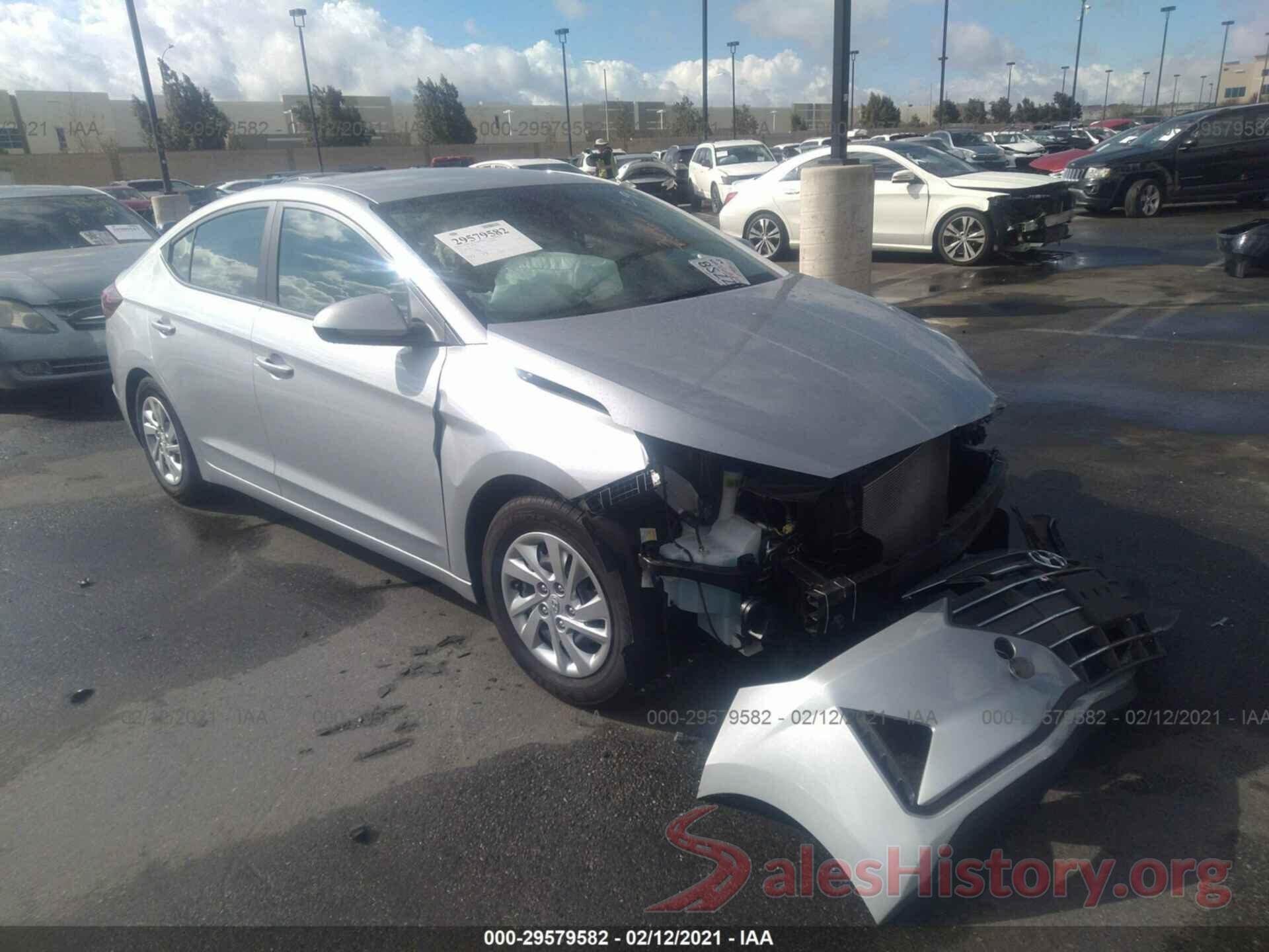 KMHD74LFXLU072983 2020 HYUNDAI ELANTRA