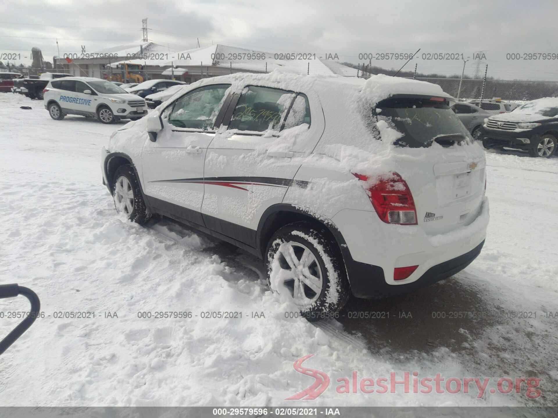 KL7CJNSB1JB606528 2018 CHEVROLET TRAX