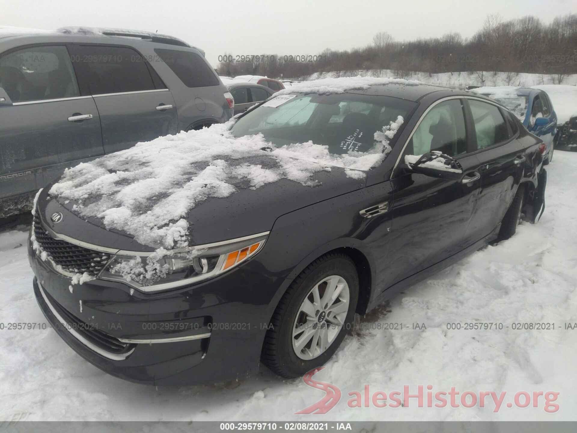 KNAGT4L34H5163457 2017 KIA OPTIMA