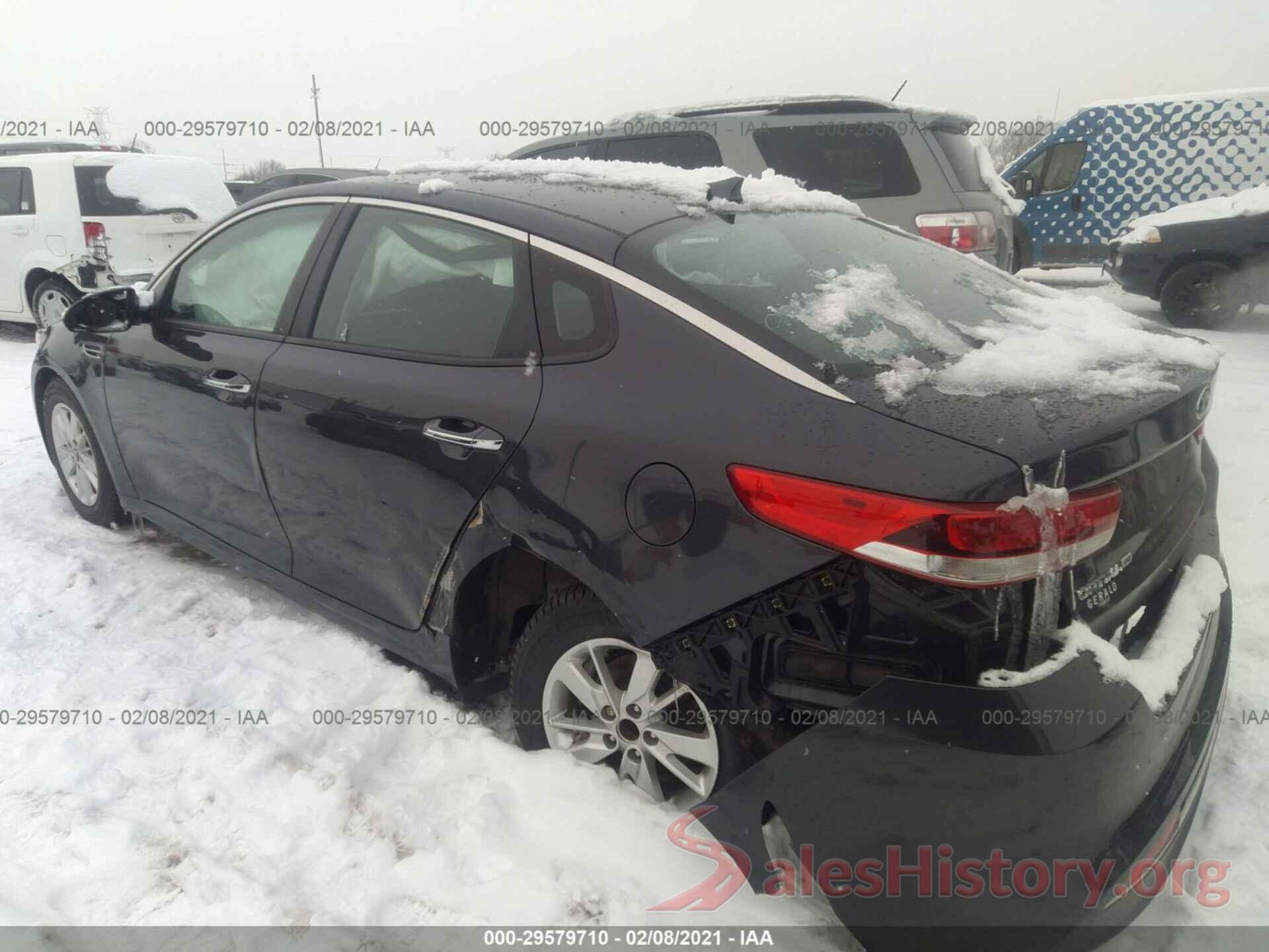 KNAGT4L34H5163457 2017 KIA OPTIMA