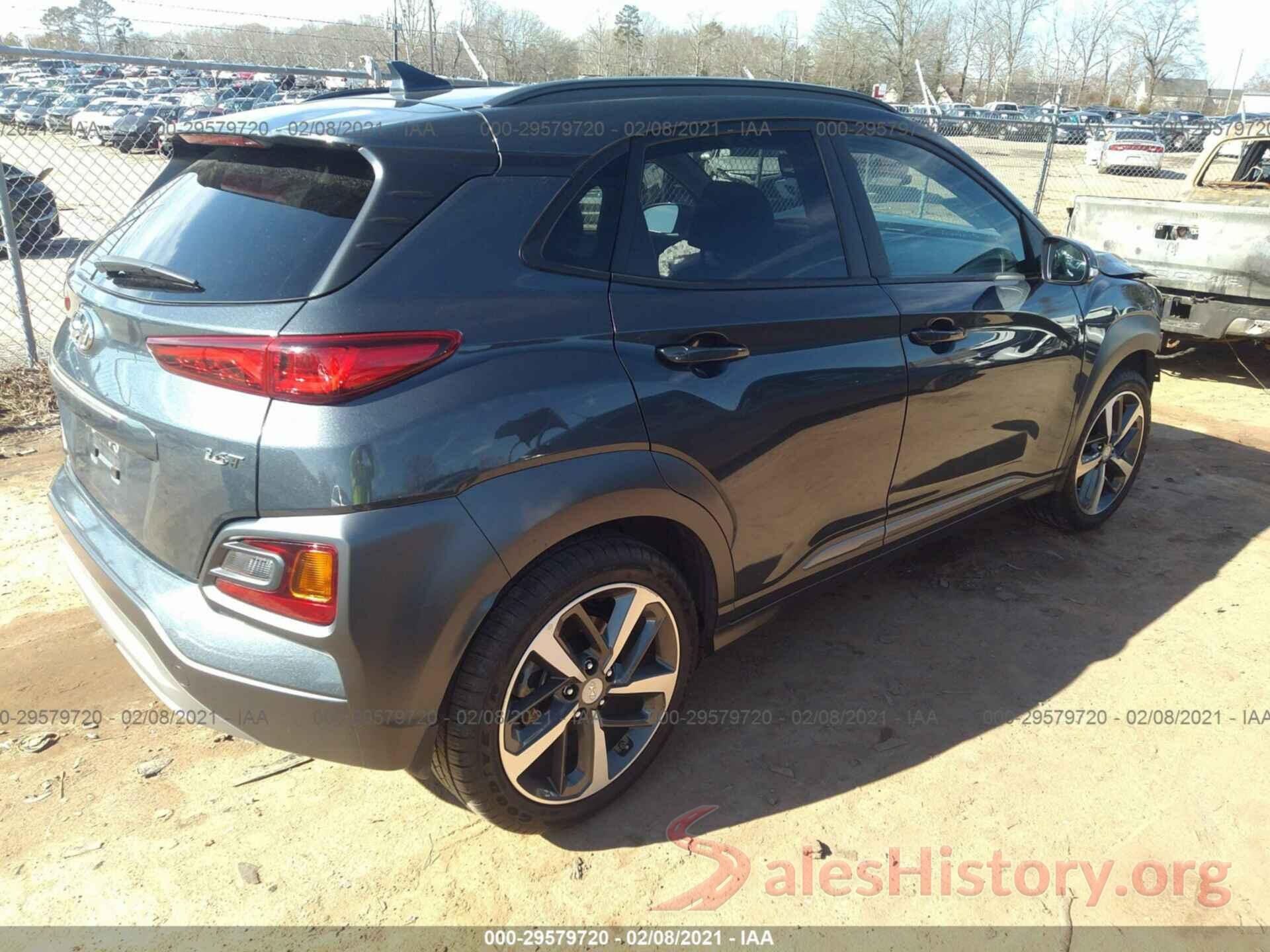 KM8K33A51KU201652 2019 HYUNDAI KONA