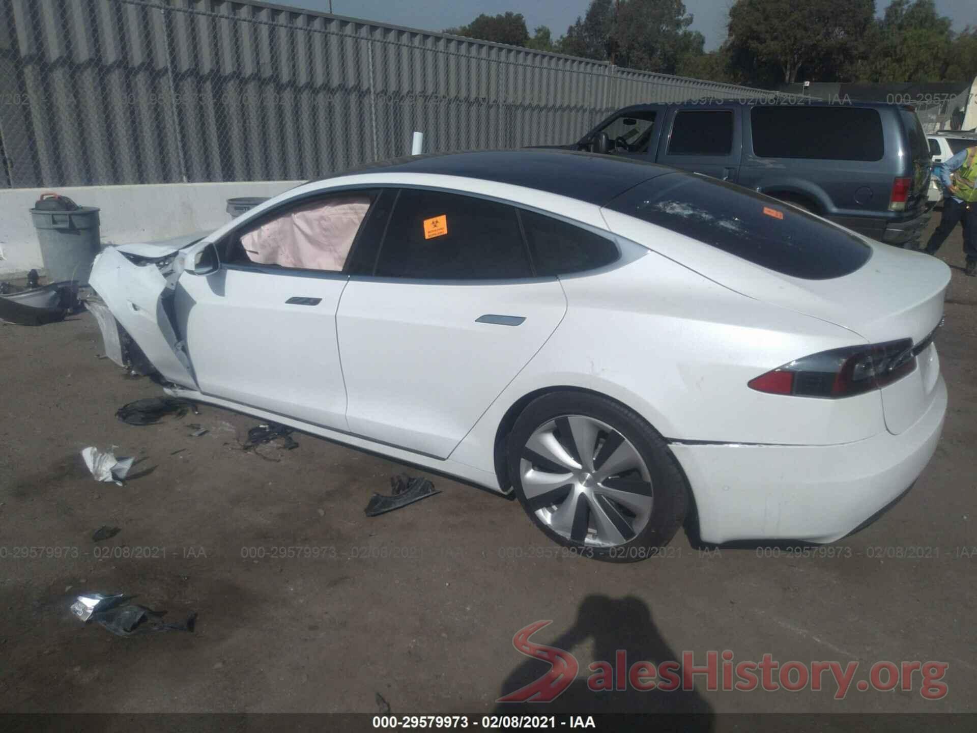 5YJSA1E26LF411298 2020 TESLA MODEL S