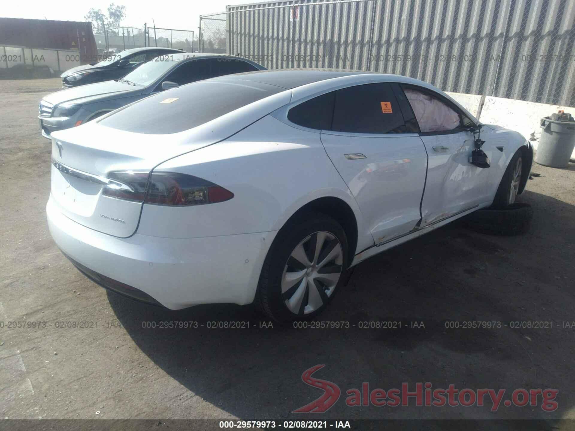 5YJSA1E26LF411298 2020 TESLA MODEL S