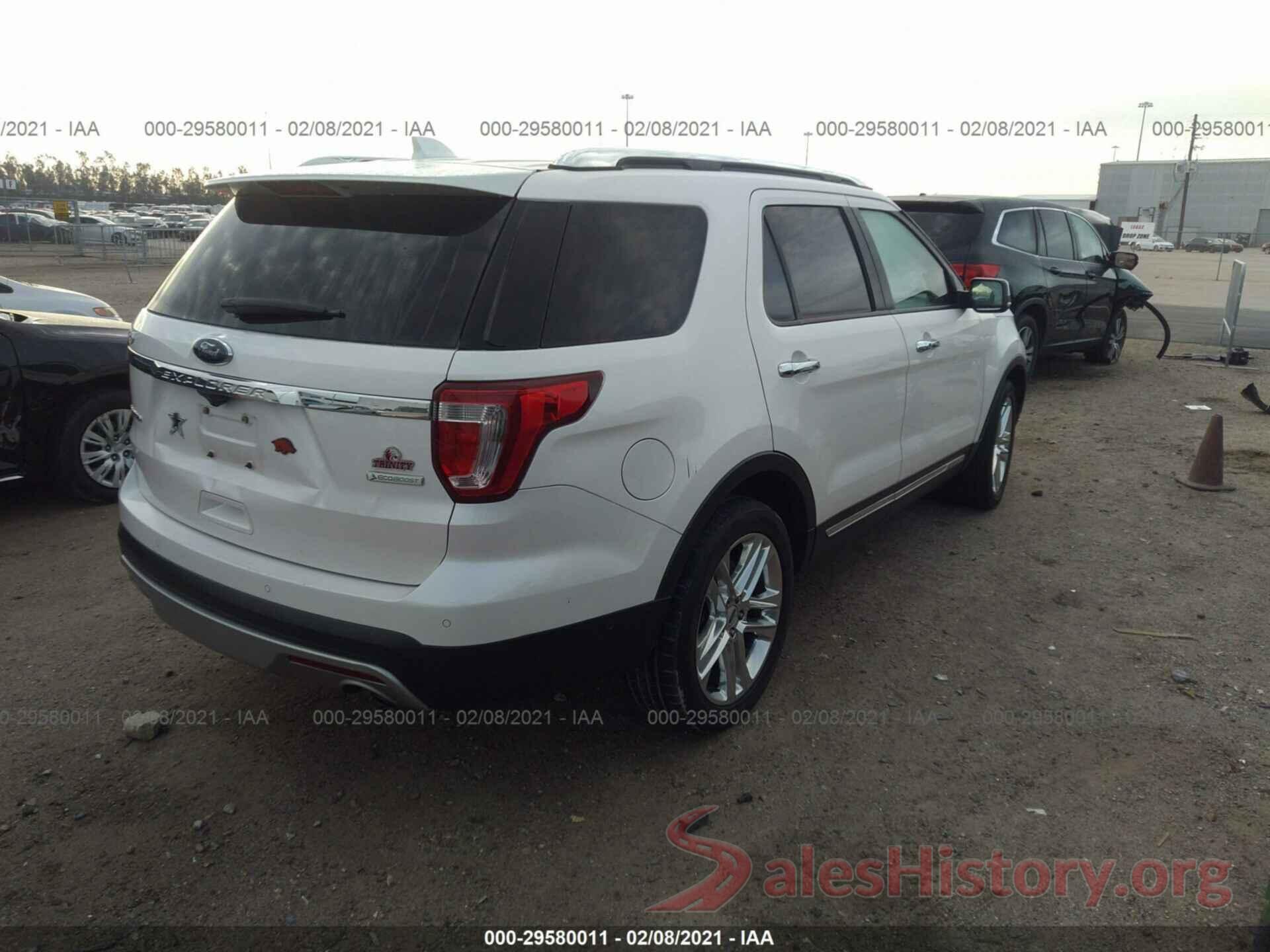 1FM5K7FH1GGA70156 2016 FORD EXPLORER