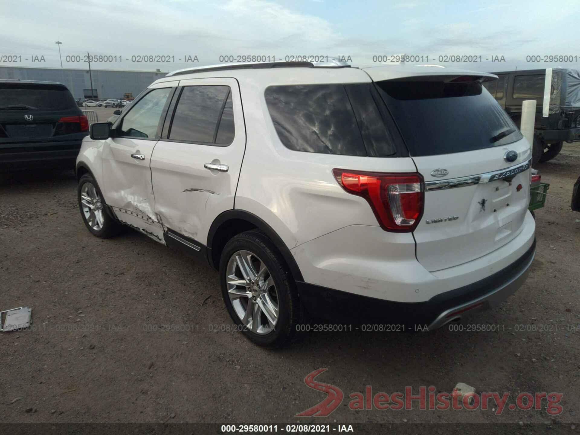 1FM5K7FH1GGA70156 2016 FORD EXPLORER