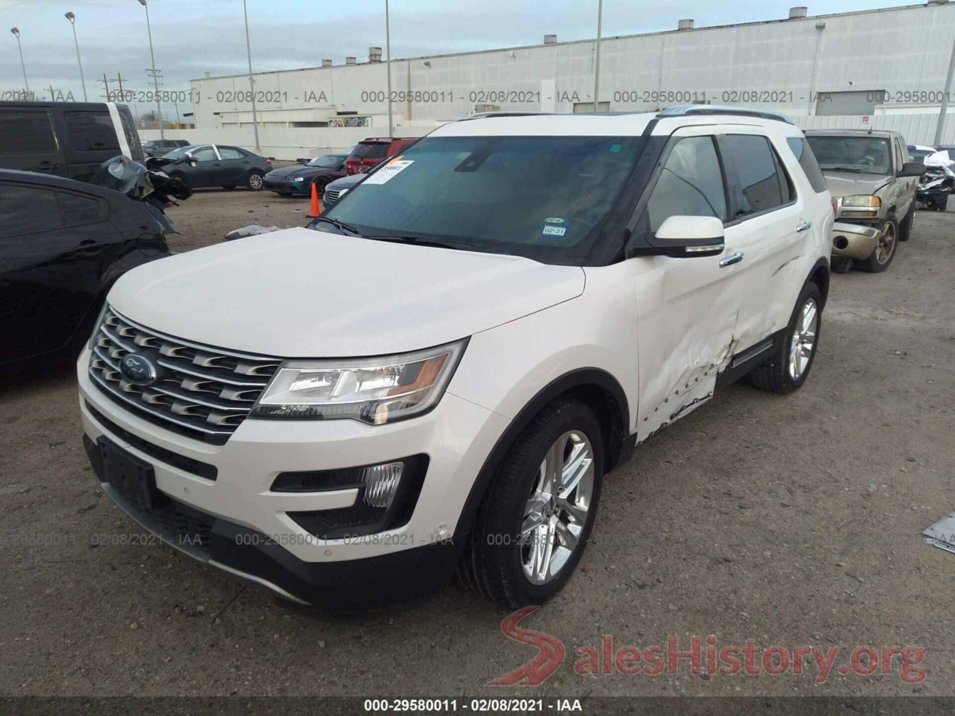 1FM5K7FH1GGA70156 2016 FORD EXPLORER