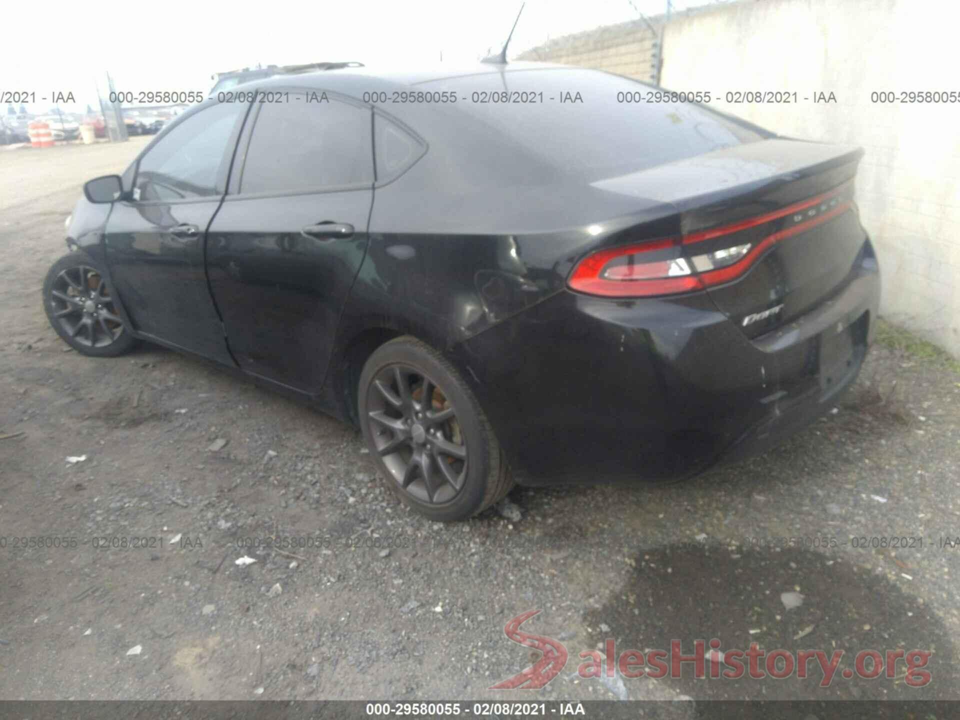 1C3CDFAA6GD529617 2016 DODGE DART