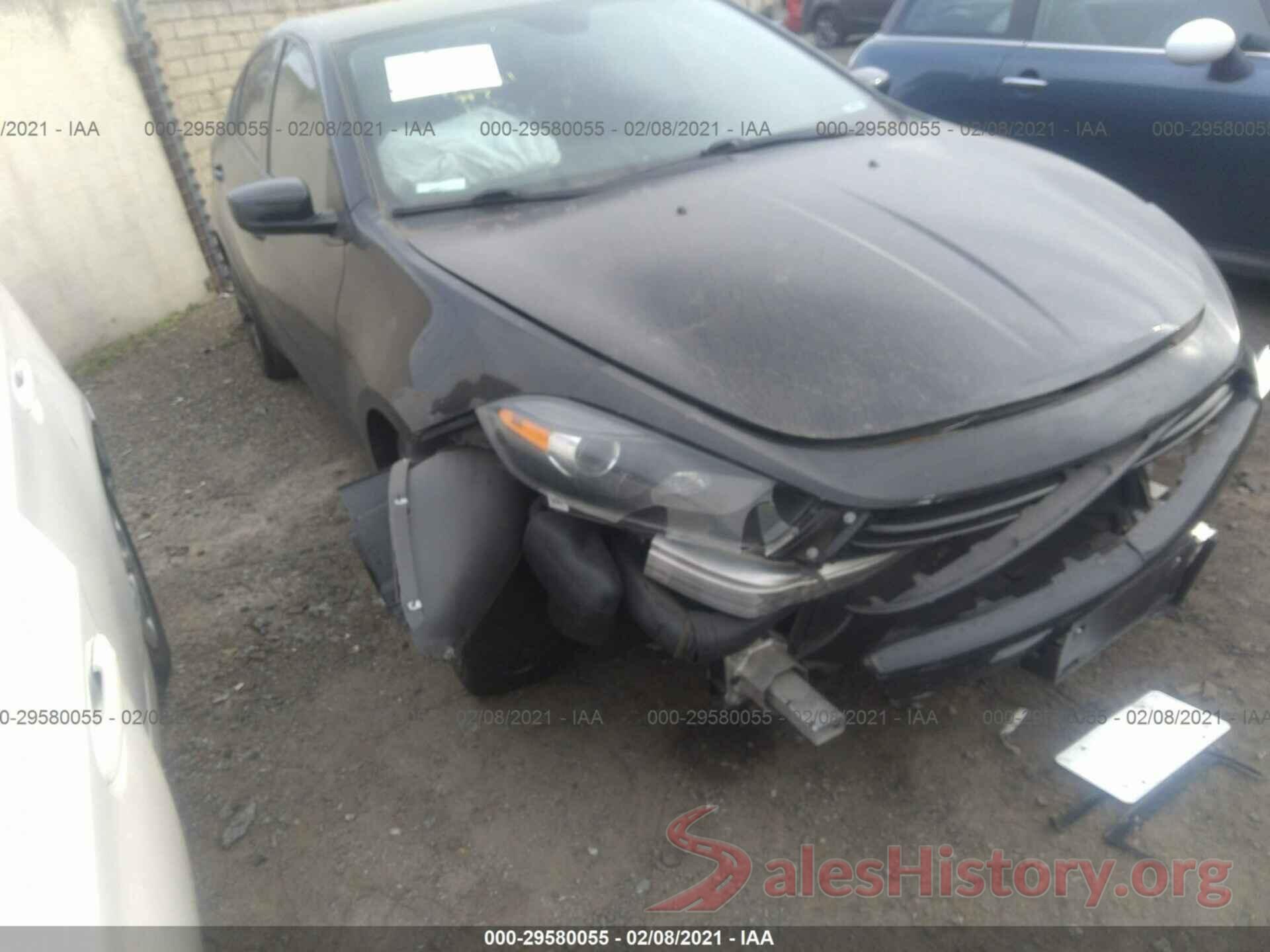 1C3CDFAA6GD529617 2016 DODGE DART