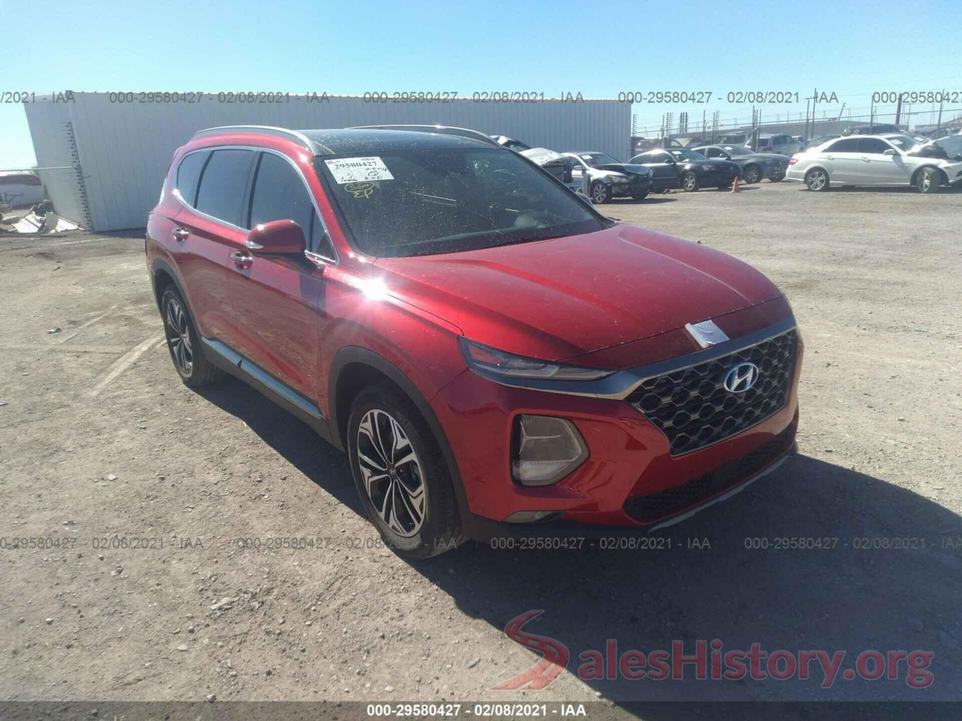 5NMS53AA9LH186466 2020 HYUNDAI SANTA FE