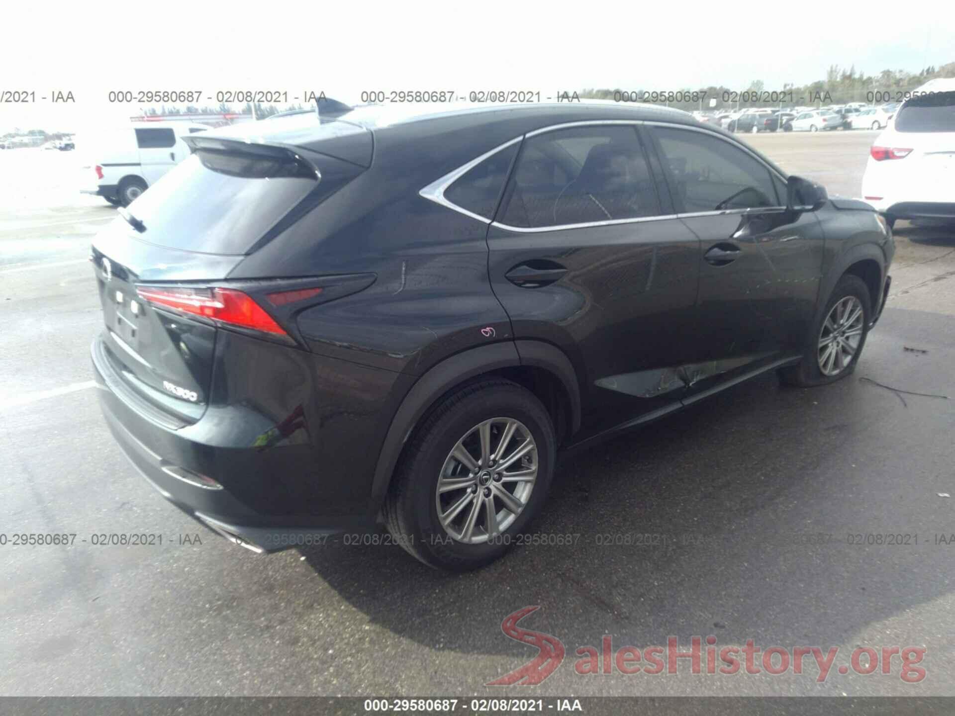 JTJAARBZXL5008208 2020 LEXUS NX