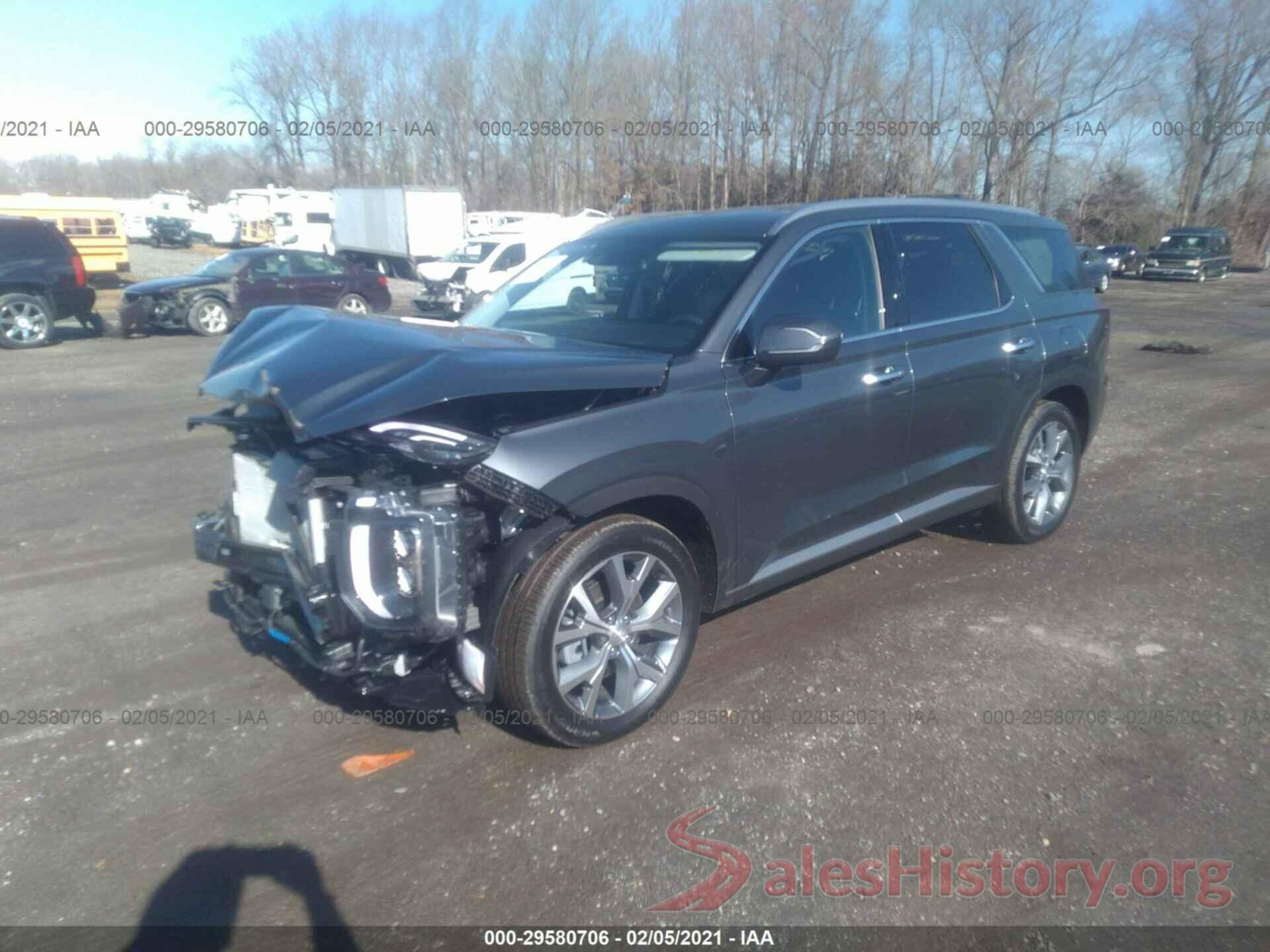 KM8R4DHE2MU231642 2021 HYUNDAI PALISADE