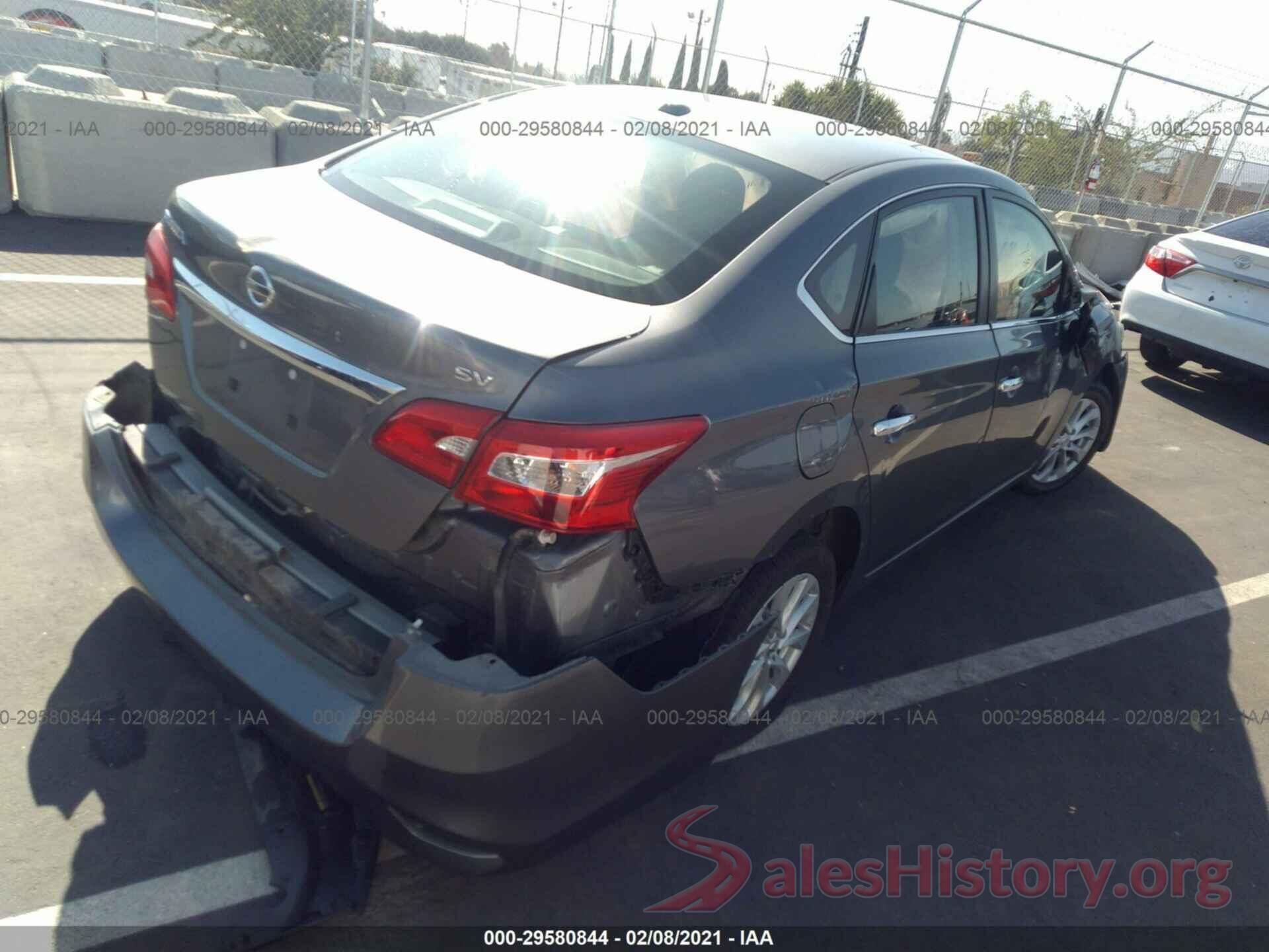 3N1AB7AP7KL623000 2019 NISSAN SENTRA