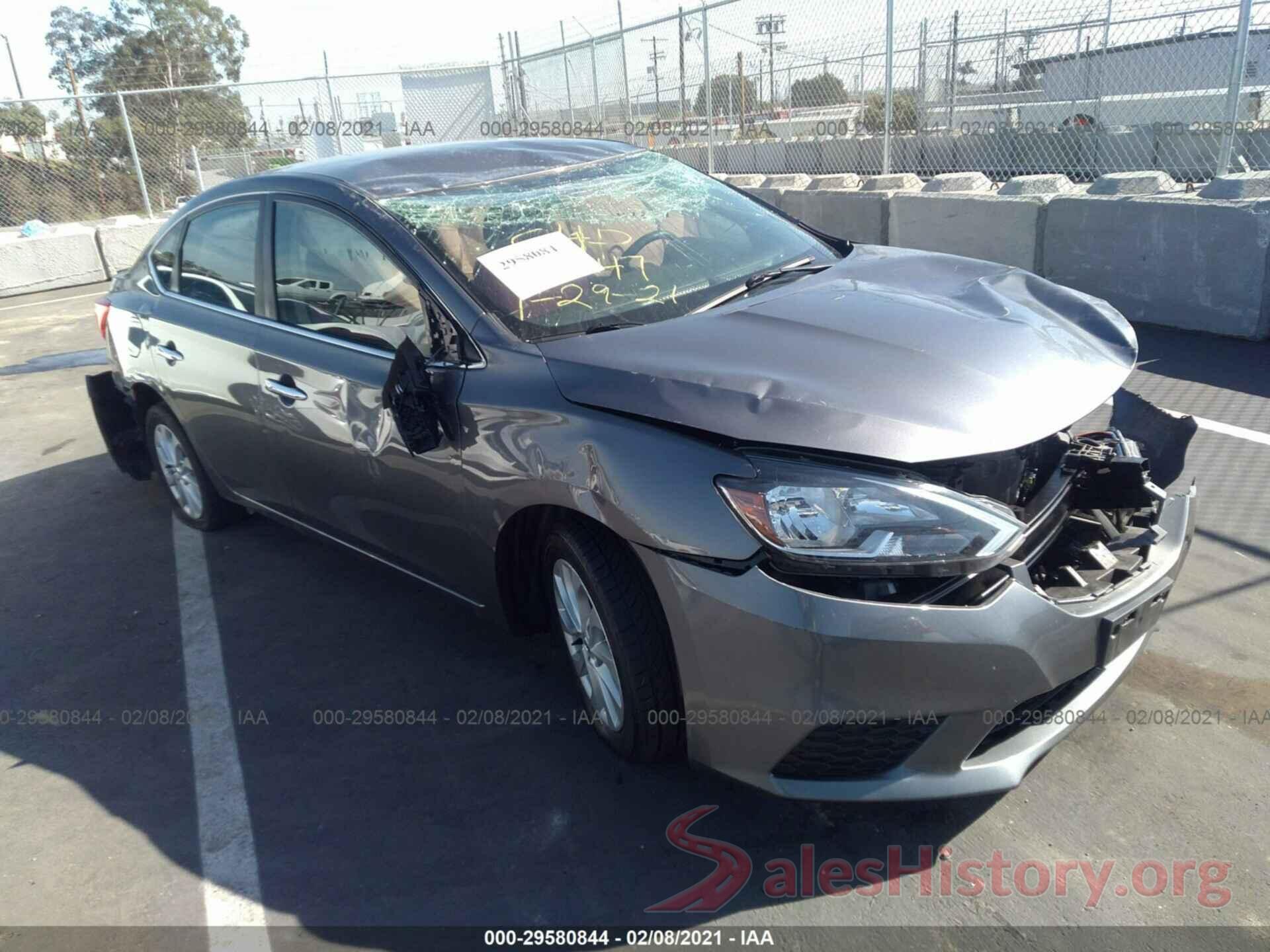 3N1AB7AP7KL623000 2019 NISSAN SENTRA