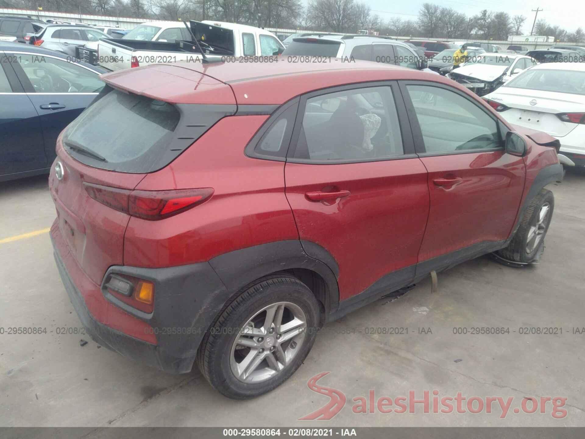 KM8K12AA4LU442605 2020 HYUNDAI KONA