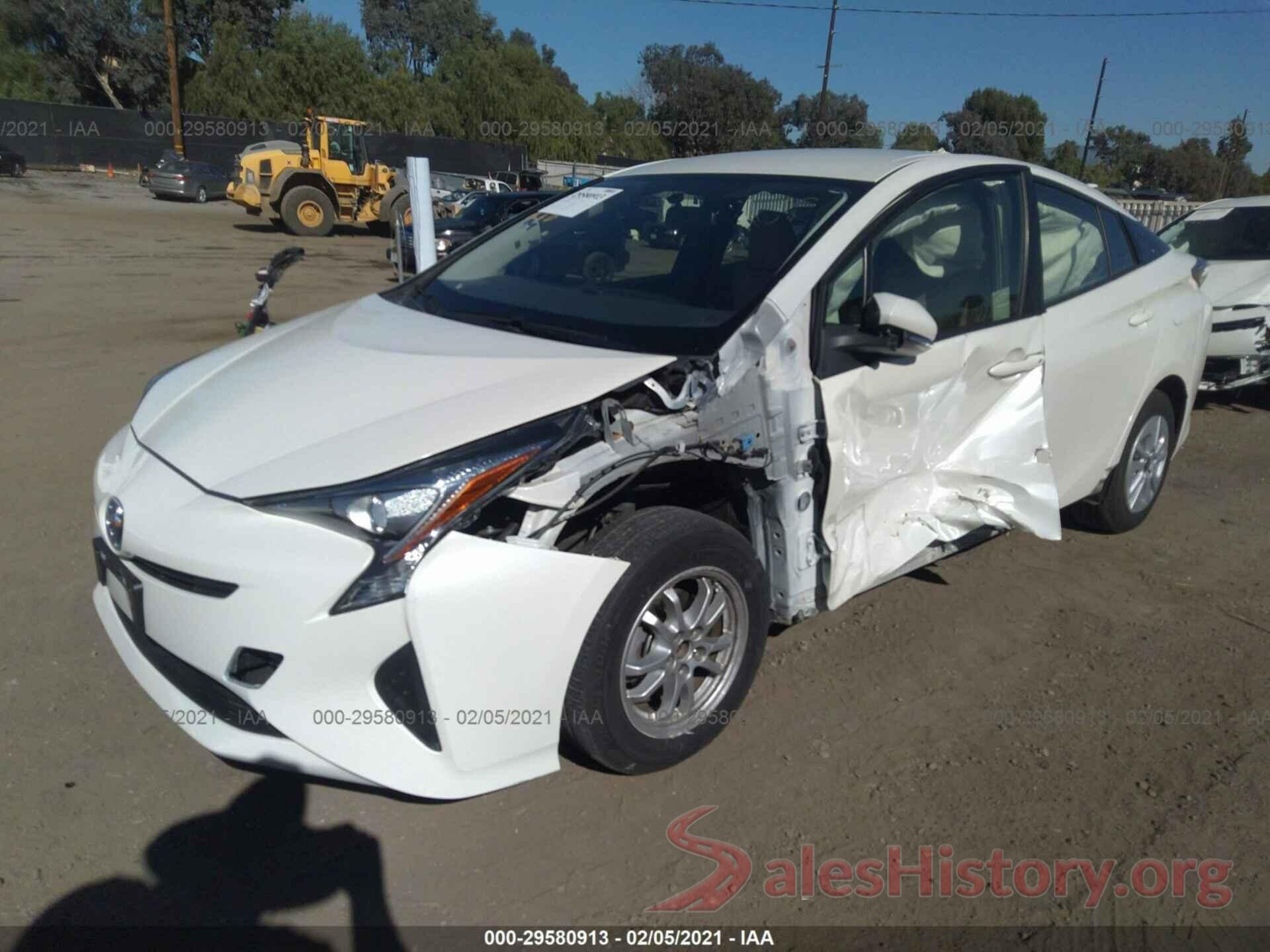 JTDKBRFU0G3521441 2016 TOYOTA PRIUS