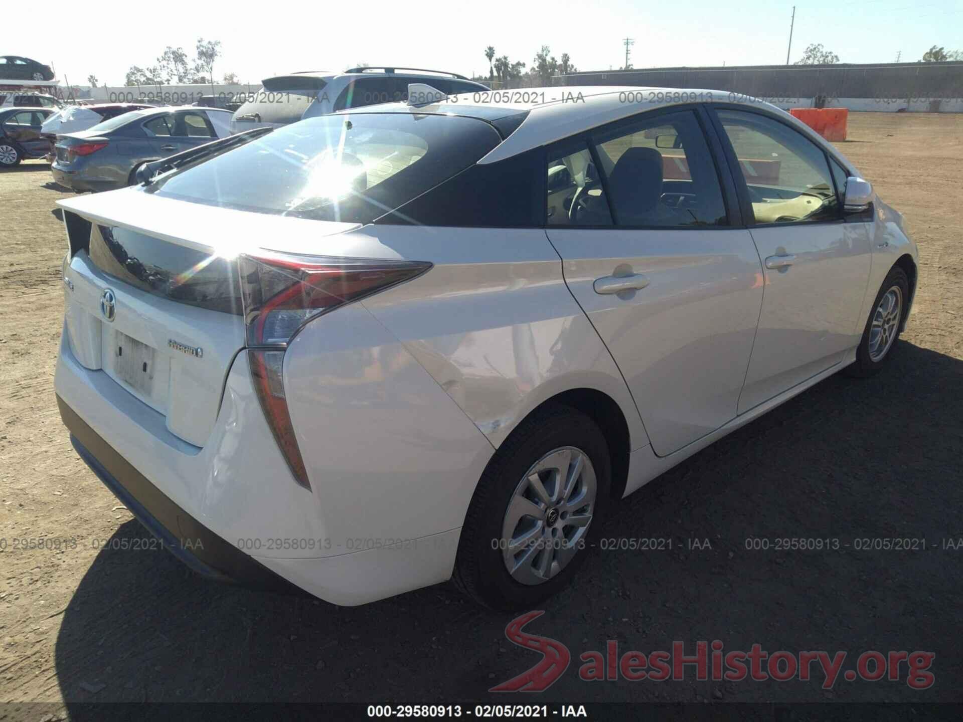 JTDKBRFU0G3521441 2016 TOYOTA PRIUS