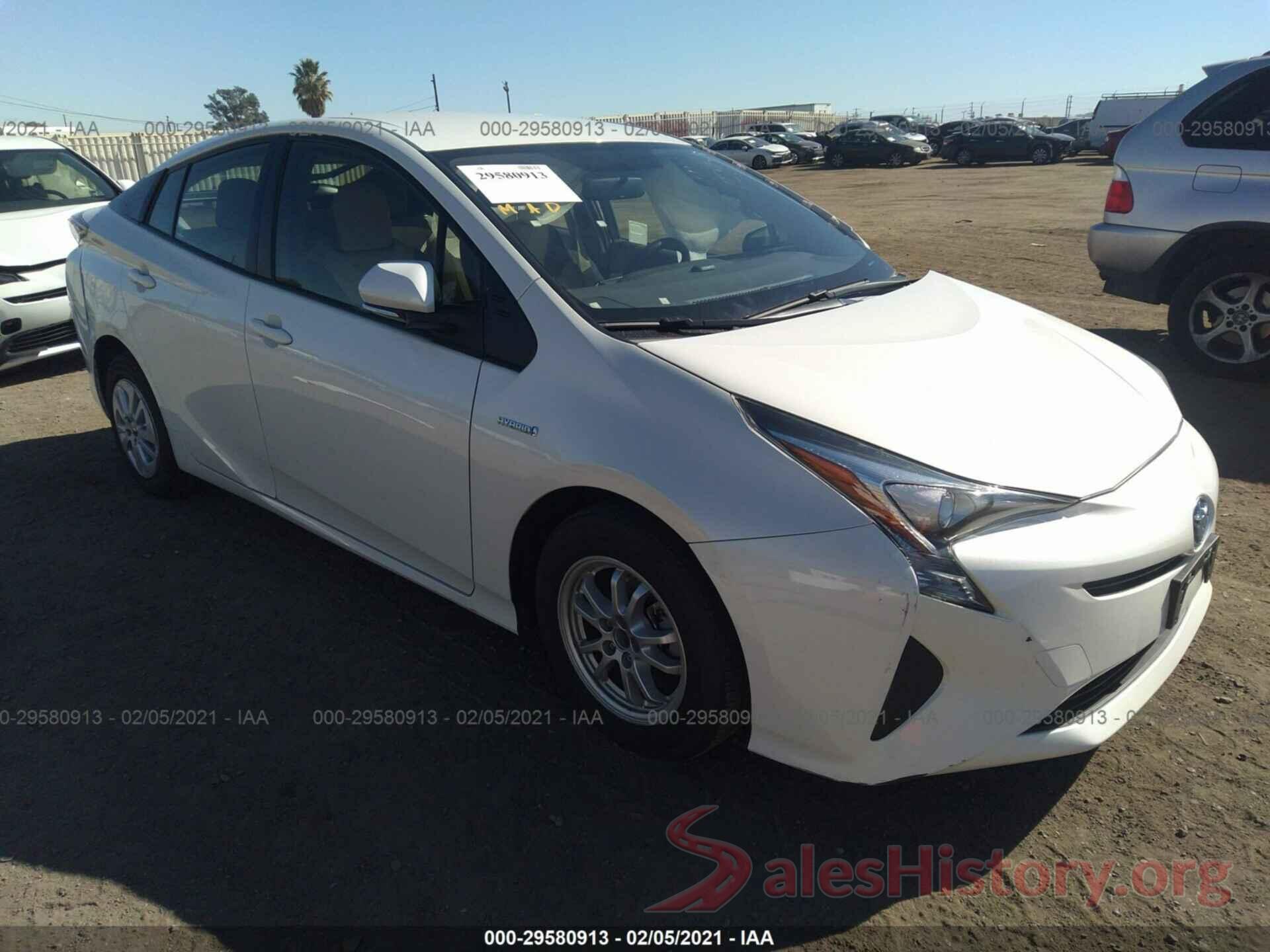 JTDKBRFU0G3521441 2016 TOYOTA PRIUS