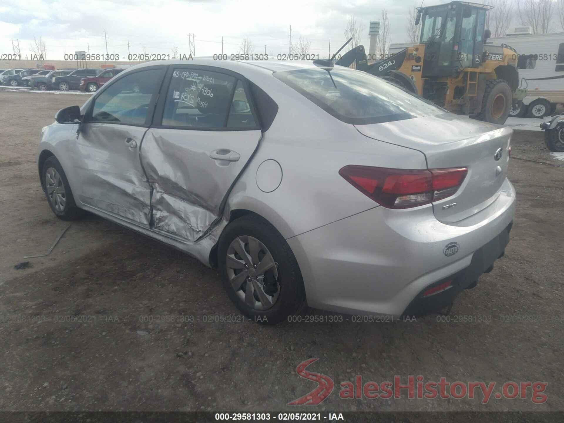 3KPA24AB4KE206714 2019 KIA RIO