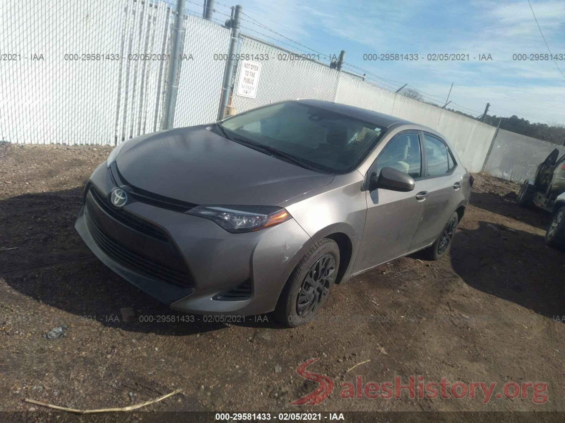 5YFBURHE6JP745201 2018 TOYOTA COROLLA