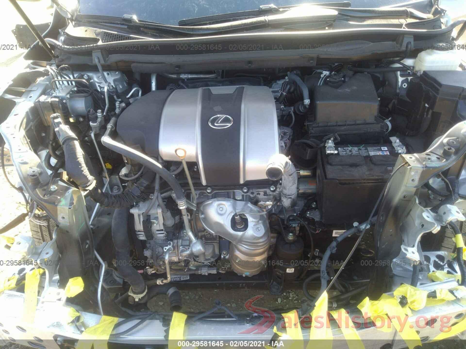 2T2HZMDA2LC231734 2020 LEXUS RX