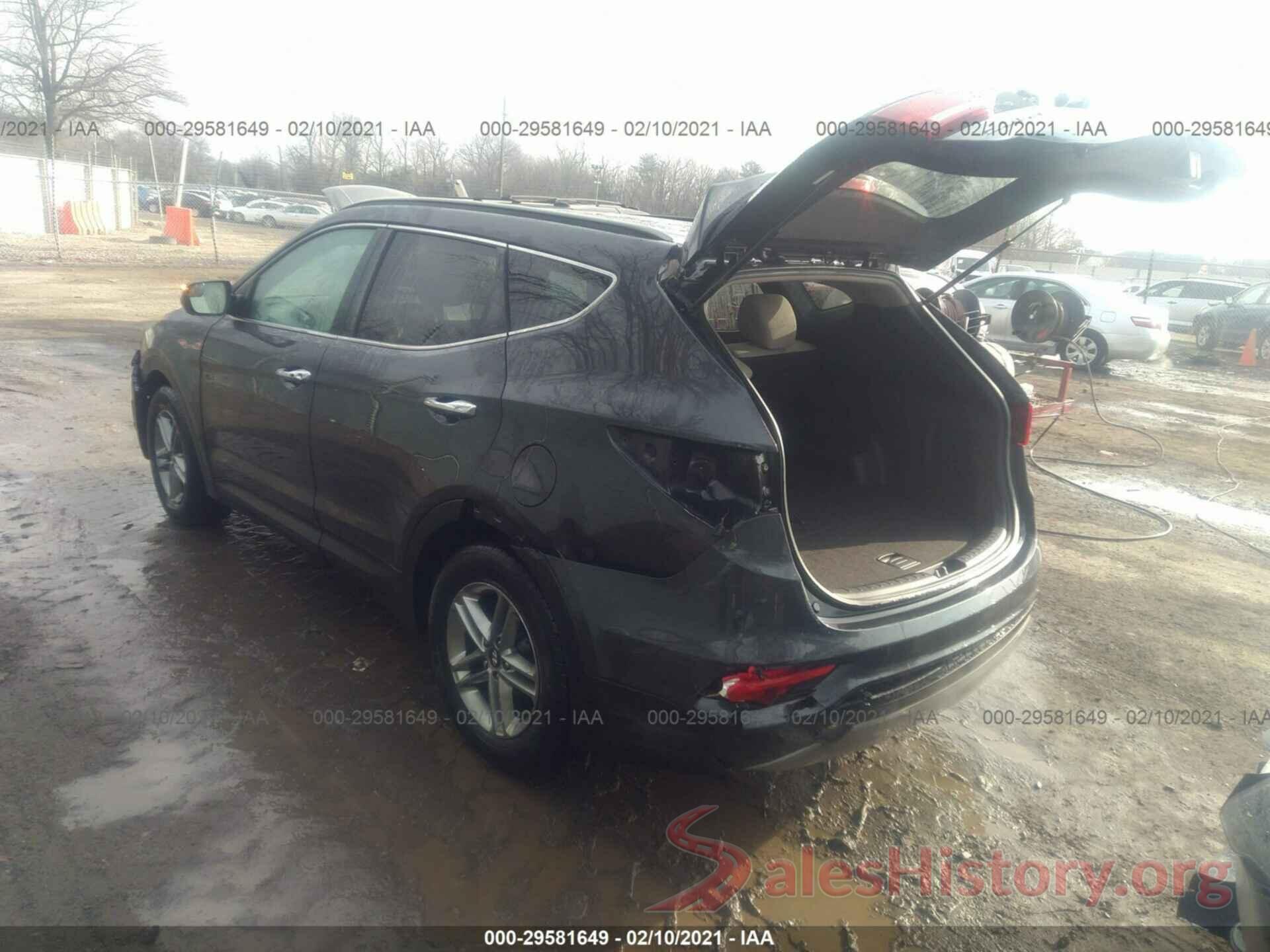 5XYZUDLBXJG525157 2018 HYUNDAI SANTA FE SPORT