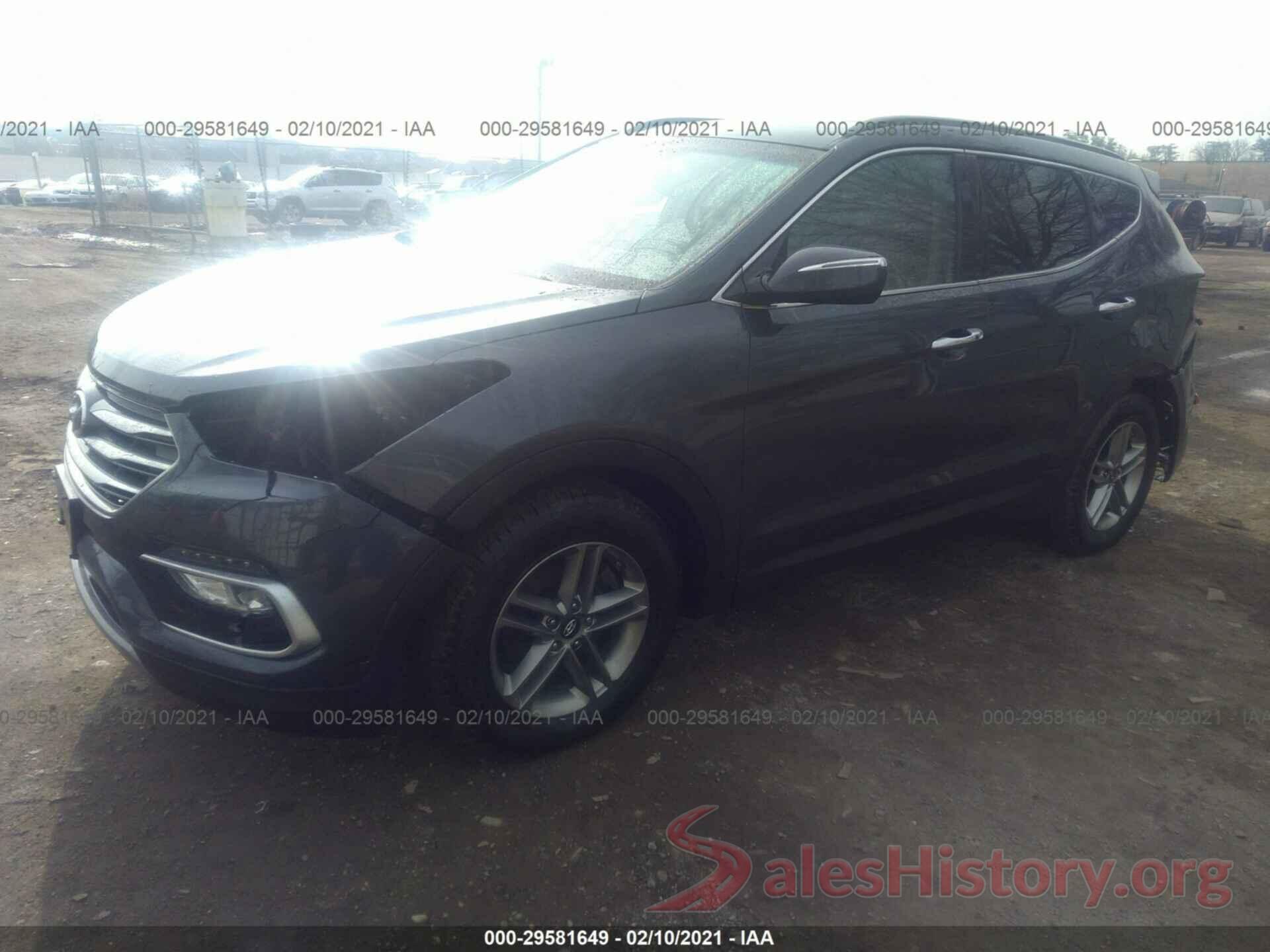 5XYZUDLBXJG525157 2018 HYUNDAI SANTA FE SPORT