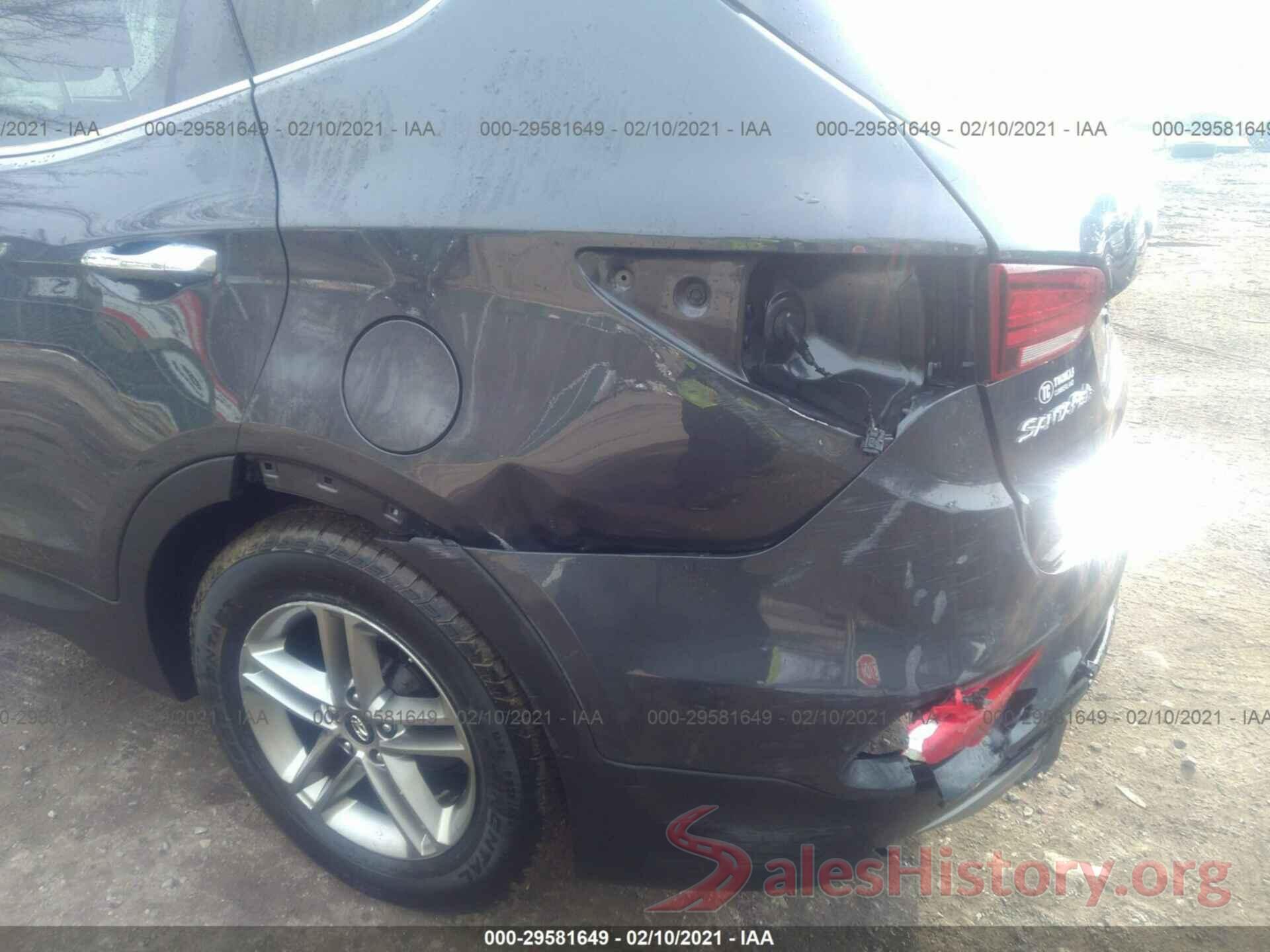 5XYZUDLBXJG525157 2018 HYUNDAI SANTA FE SPORT