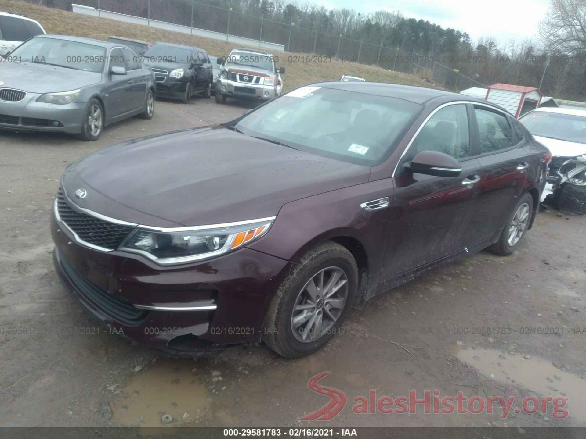 5XXGT4L36GG047898 2016 KIA OPTIMA