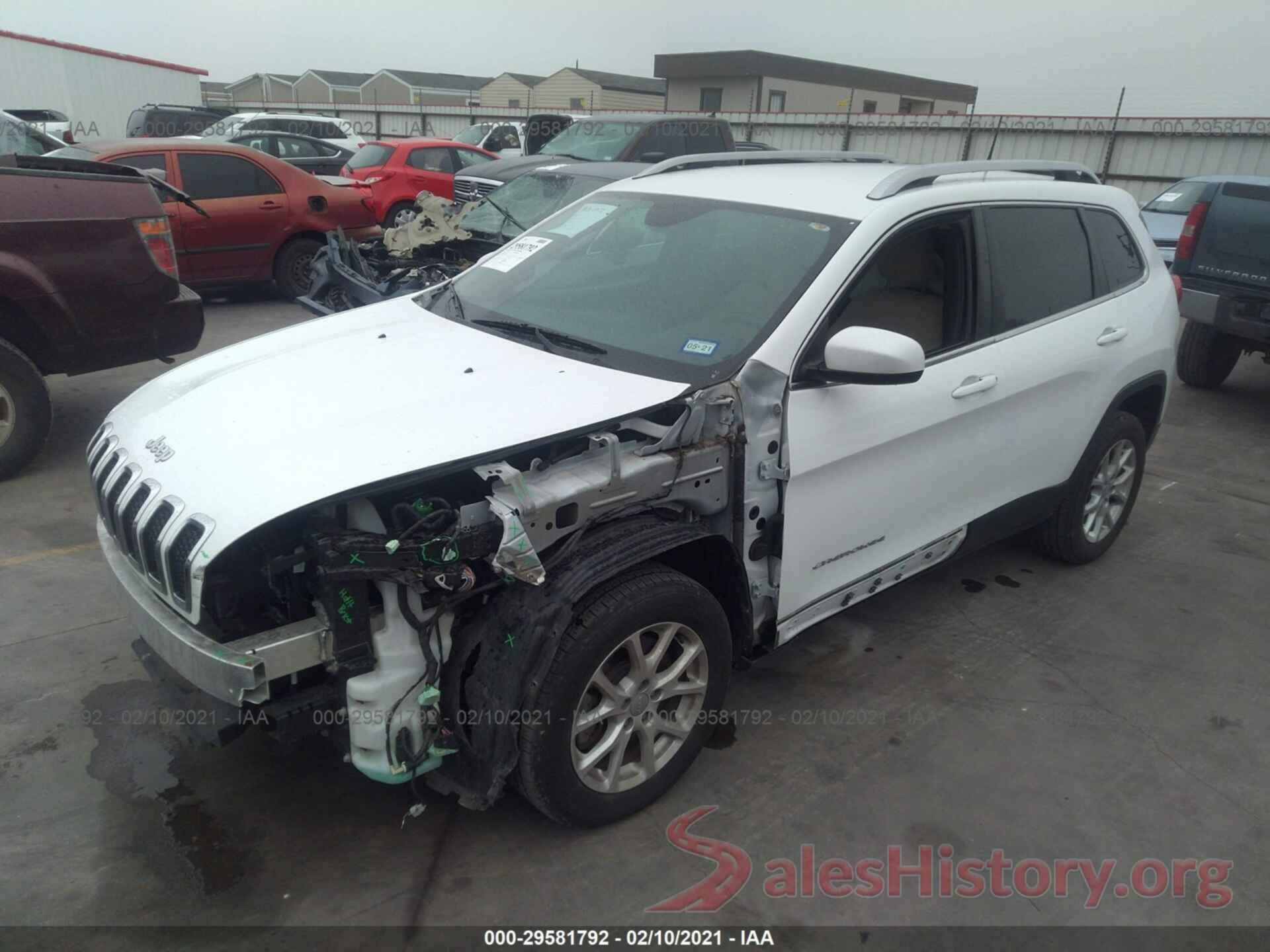 1C4PJLCB0GW370642 2016 JEEP CHEROKEE