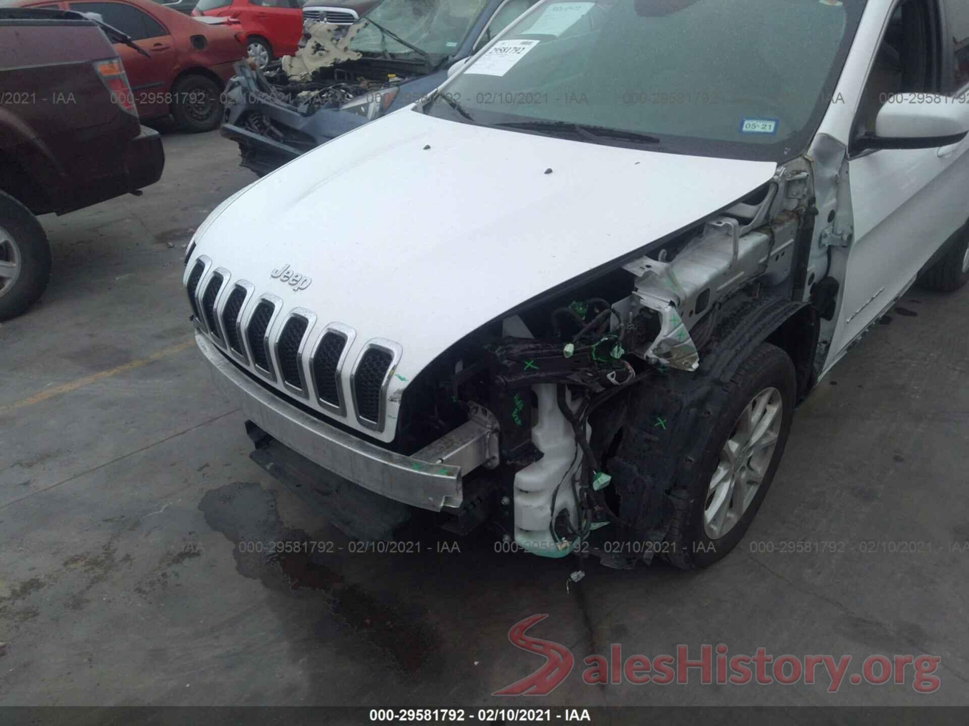 1C4PJLCB0GW370642 2016 JEEP CHEROKEE