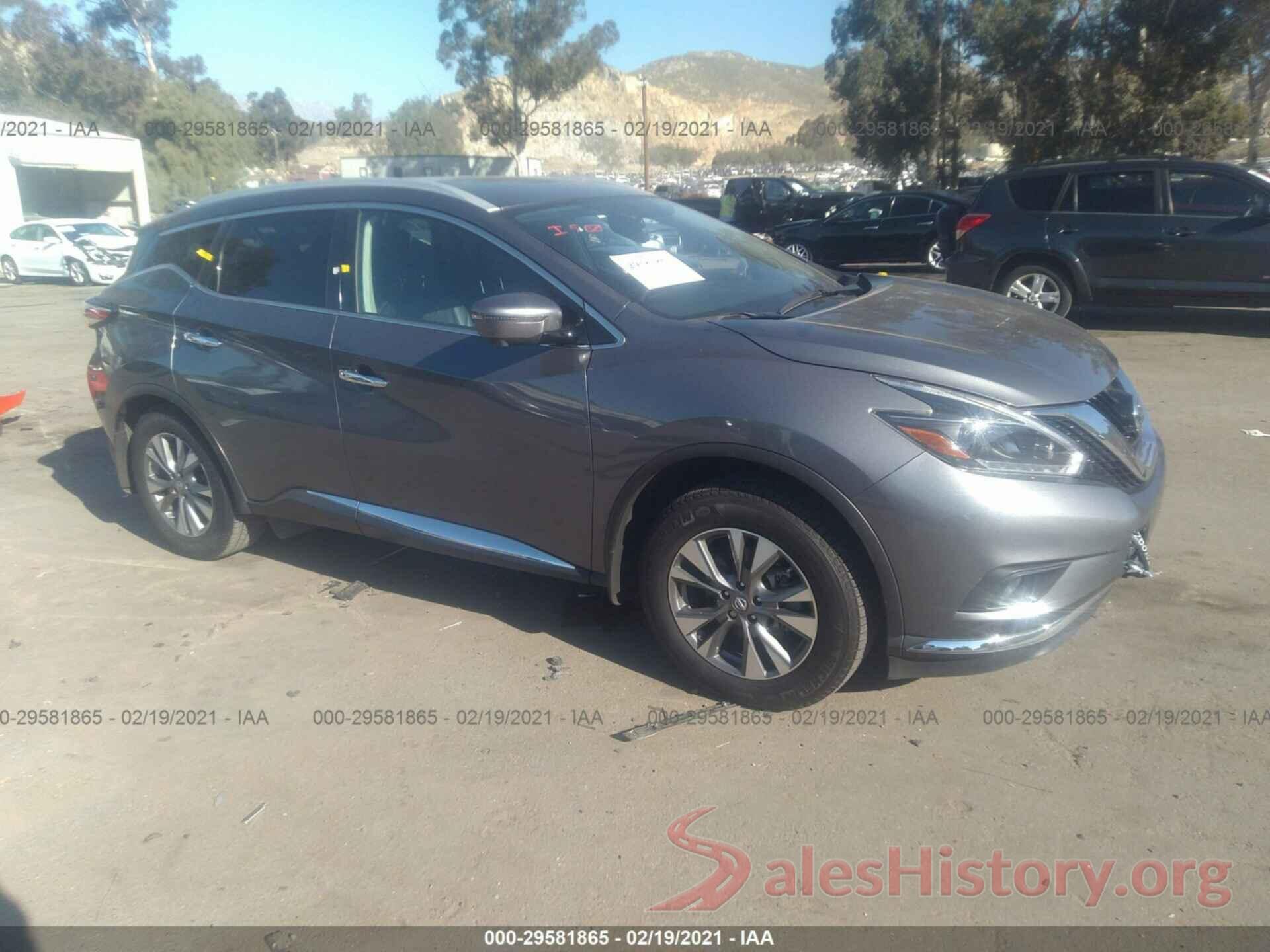 5N1AZ2MG8JN143386 2018 NISSAN MURANO