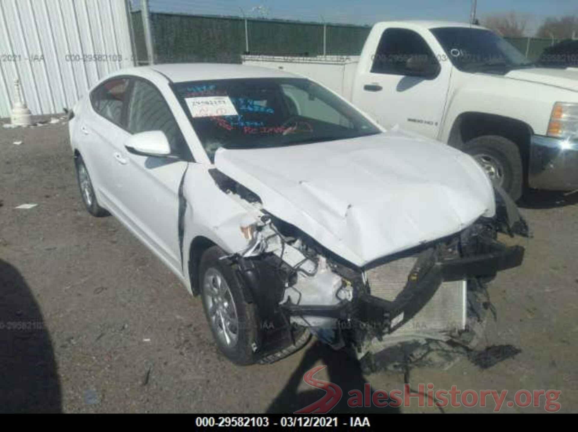 5NPD74LF6KH482838 2019 HYUNDAI ELANTRA