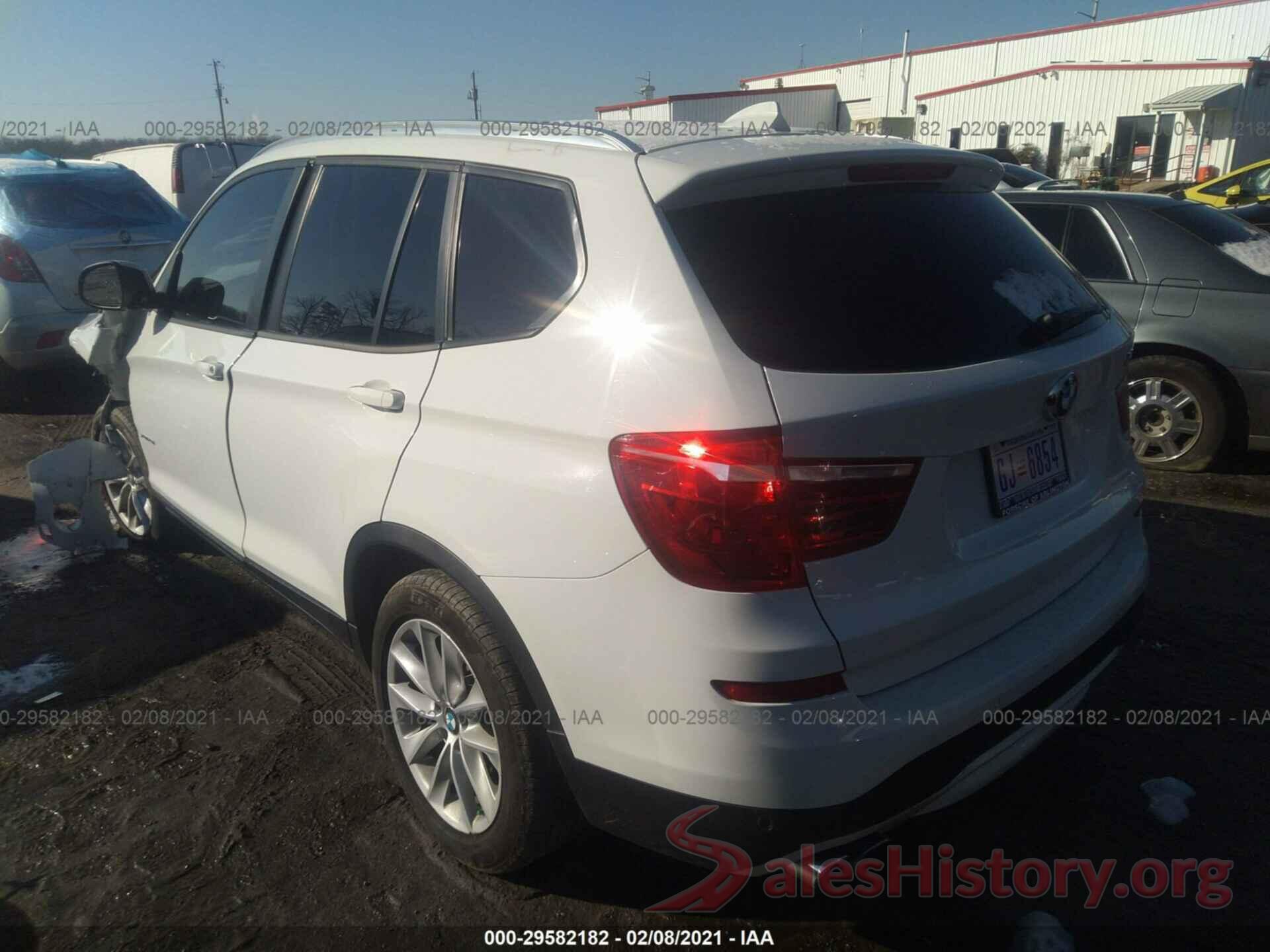 5UXWX9C54H0T01284 2017 BMW X3