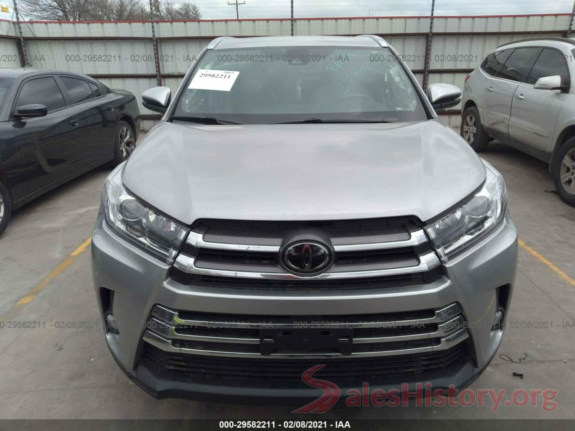 5TDYZRFH1HS230391 2017 TOYOTA HIGHLANDER