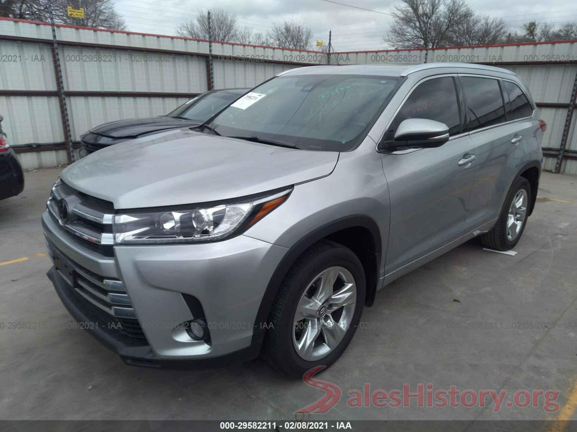 5TDYZRFH1HS230391 2017 TOYOTA HIGHLANDER