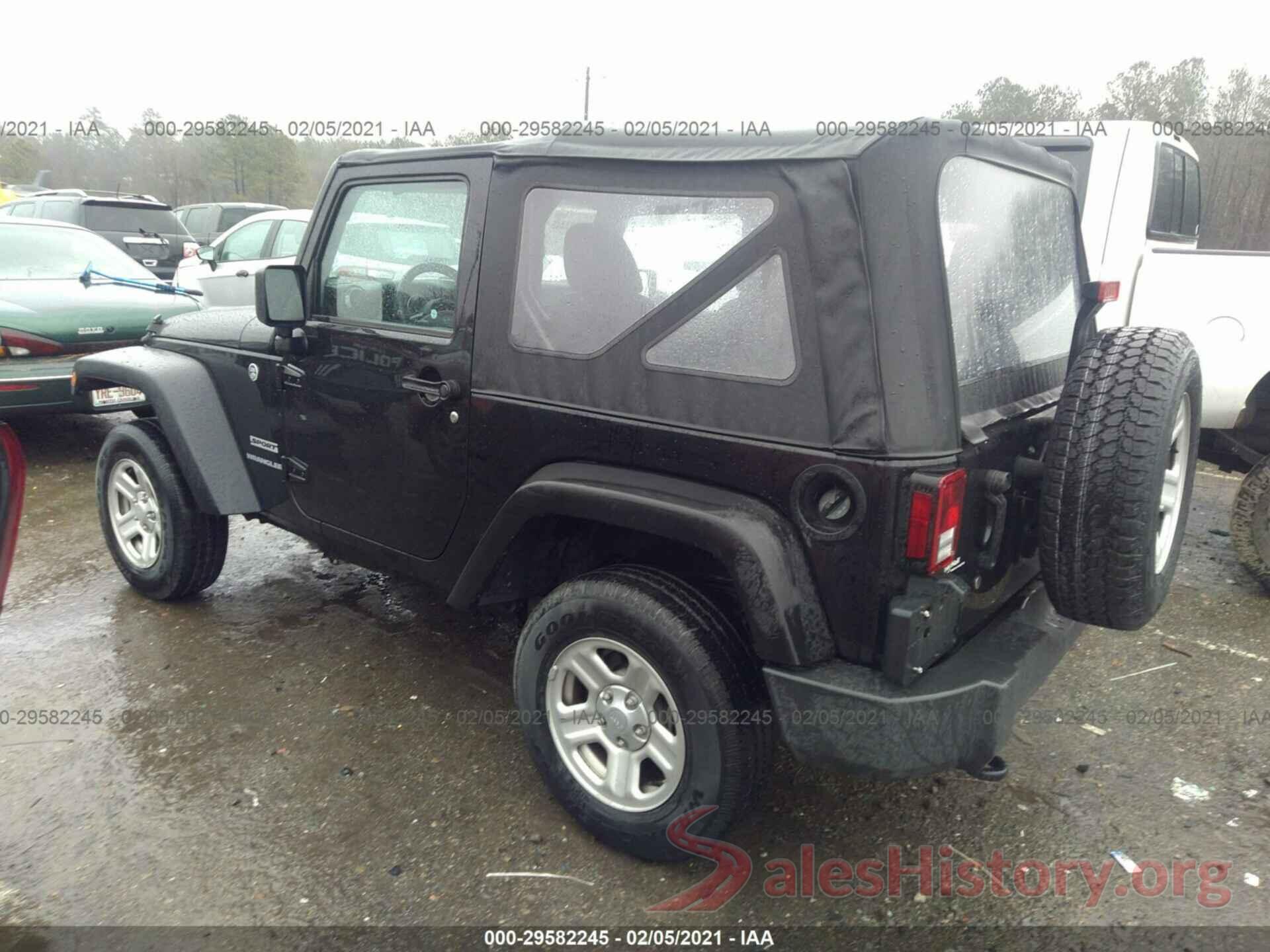 1C4AJWAG1HL594740 2017 JEEP WRANGLER