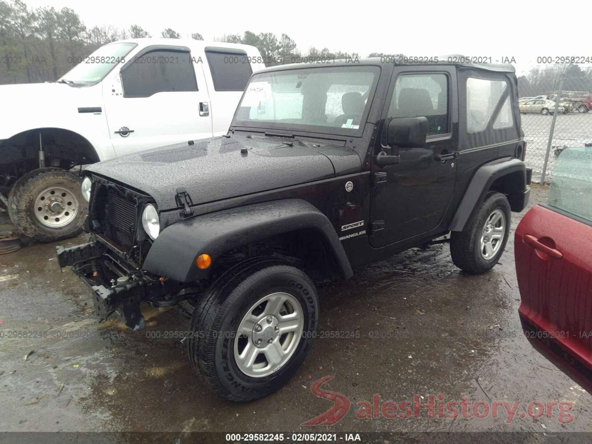 1C4AJWAG1HL594740 2017 JEEP WRANGLER