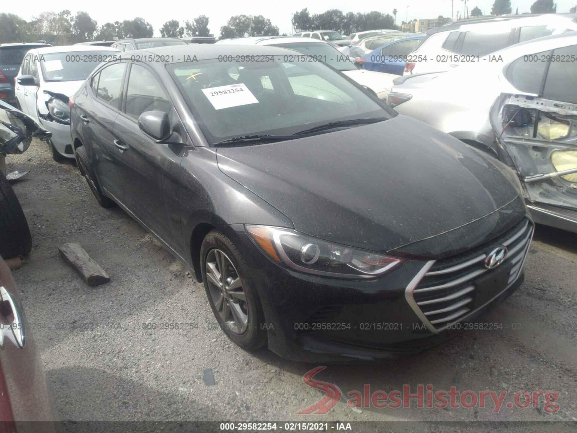 5NPD84LF0HH121871 2017 HYUNDAI ELANTRA