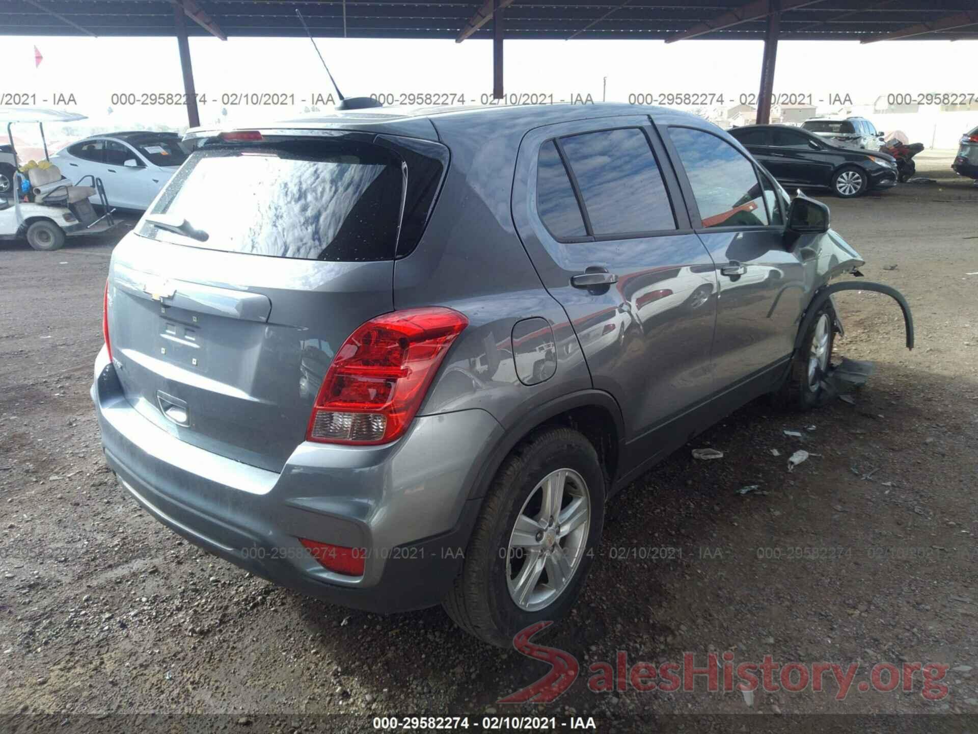 3GNCJKSB9LL188990 2020 CHEVROLET TRAX