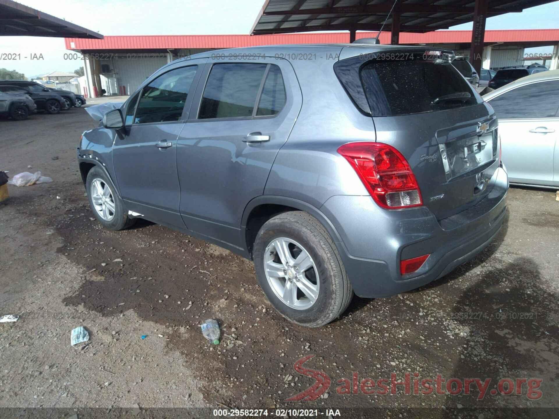 3GNCJKSB9LL188990 2020 CHEVROLET TRAX