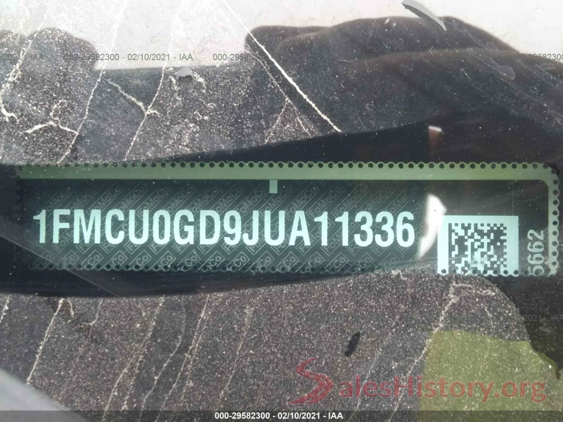 1FMCU0GD9JUA11336 2018 FORD ESCAPE