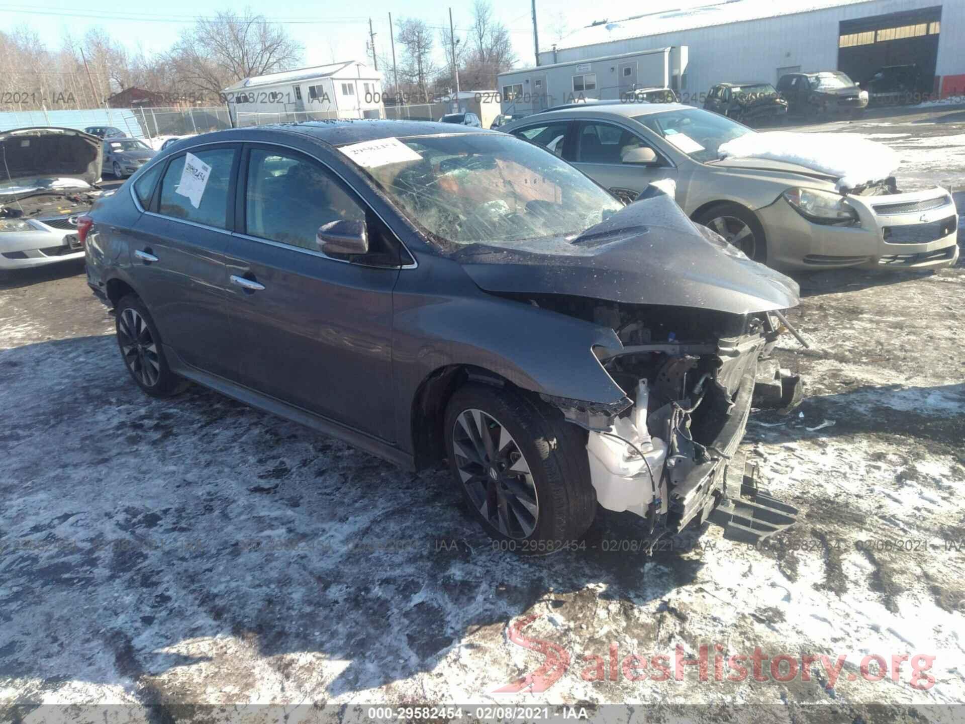 3N1AB7AP6KY257114 2019 NISSAN SENTRA