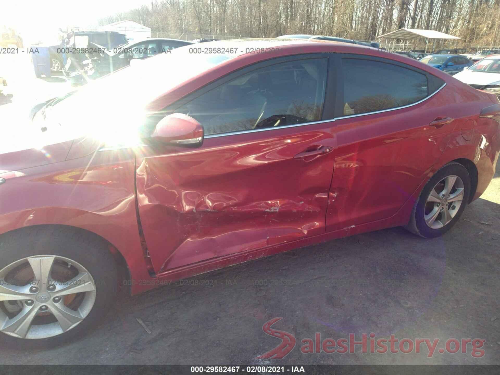 KMHDH4AE3GU555003 2016 HYUNDAI ELANTRA