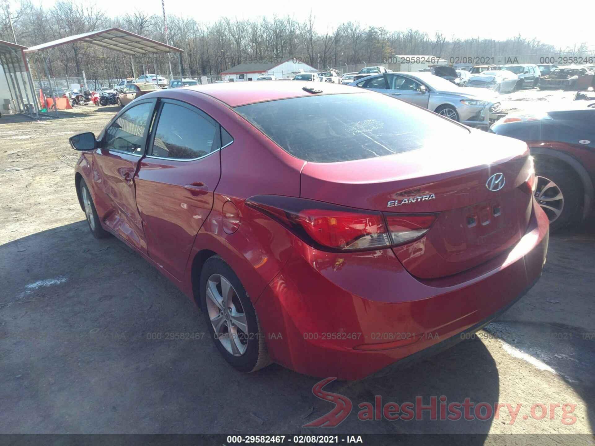 KMHDH4AE3GU555003 2016 HYUNDAI ELANTRA