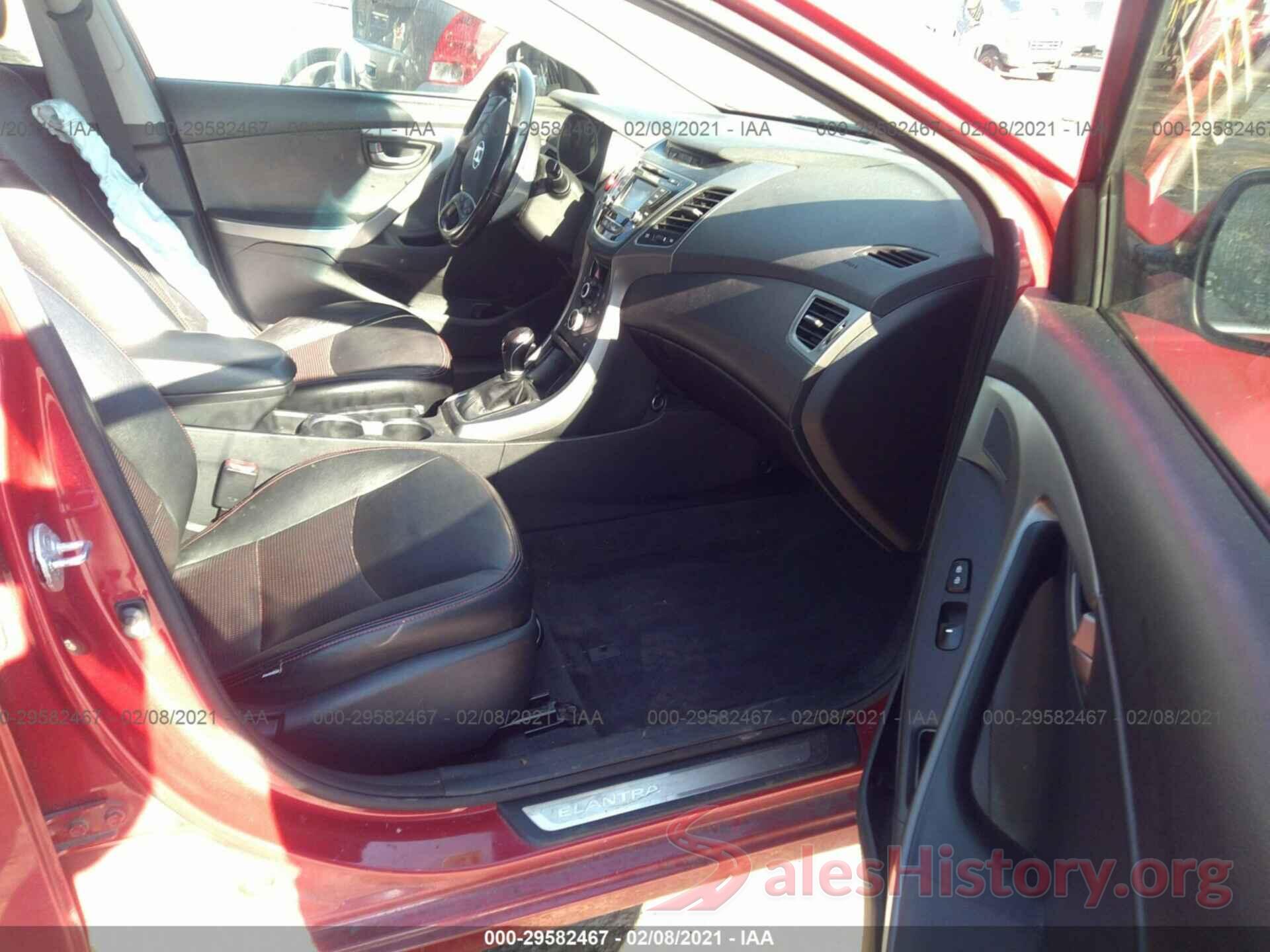 KMHDH4AE3GU555003 2016 HYUNDAI ELANTRA