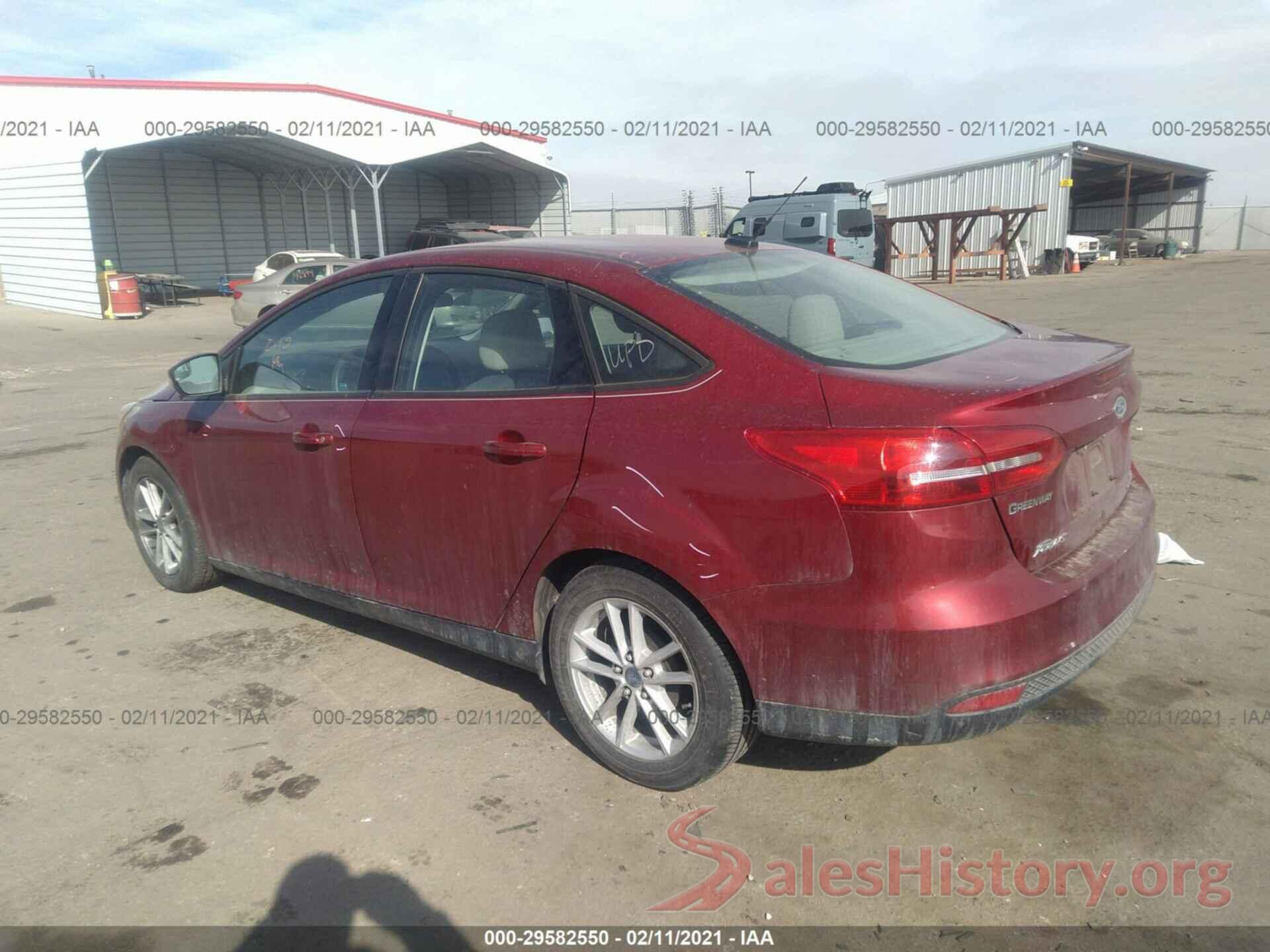 1FADP3F21GL371058 2016 FORD FOCUS