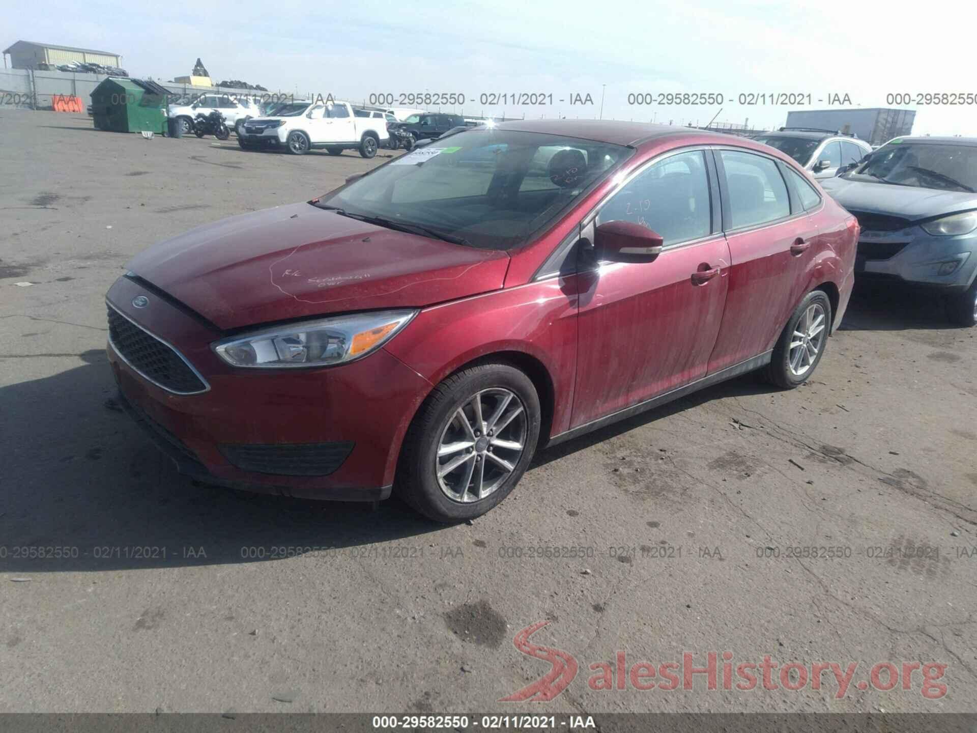 1FADP3F21GL371058 2016 FORD FOCUS