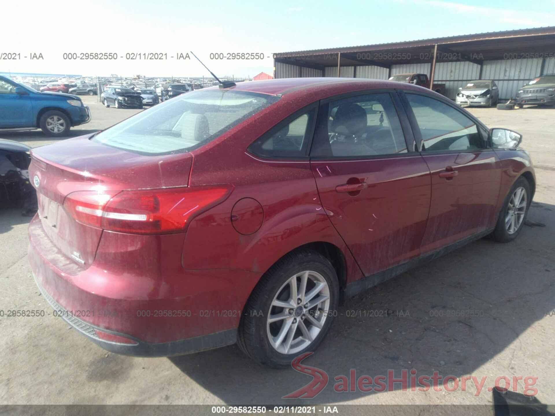 1FADP3F21GL371058 2016 FORD FOCUS