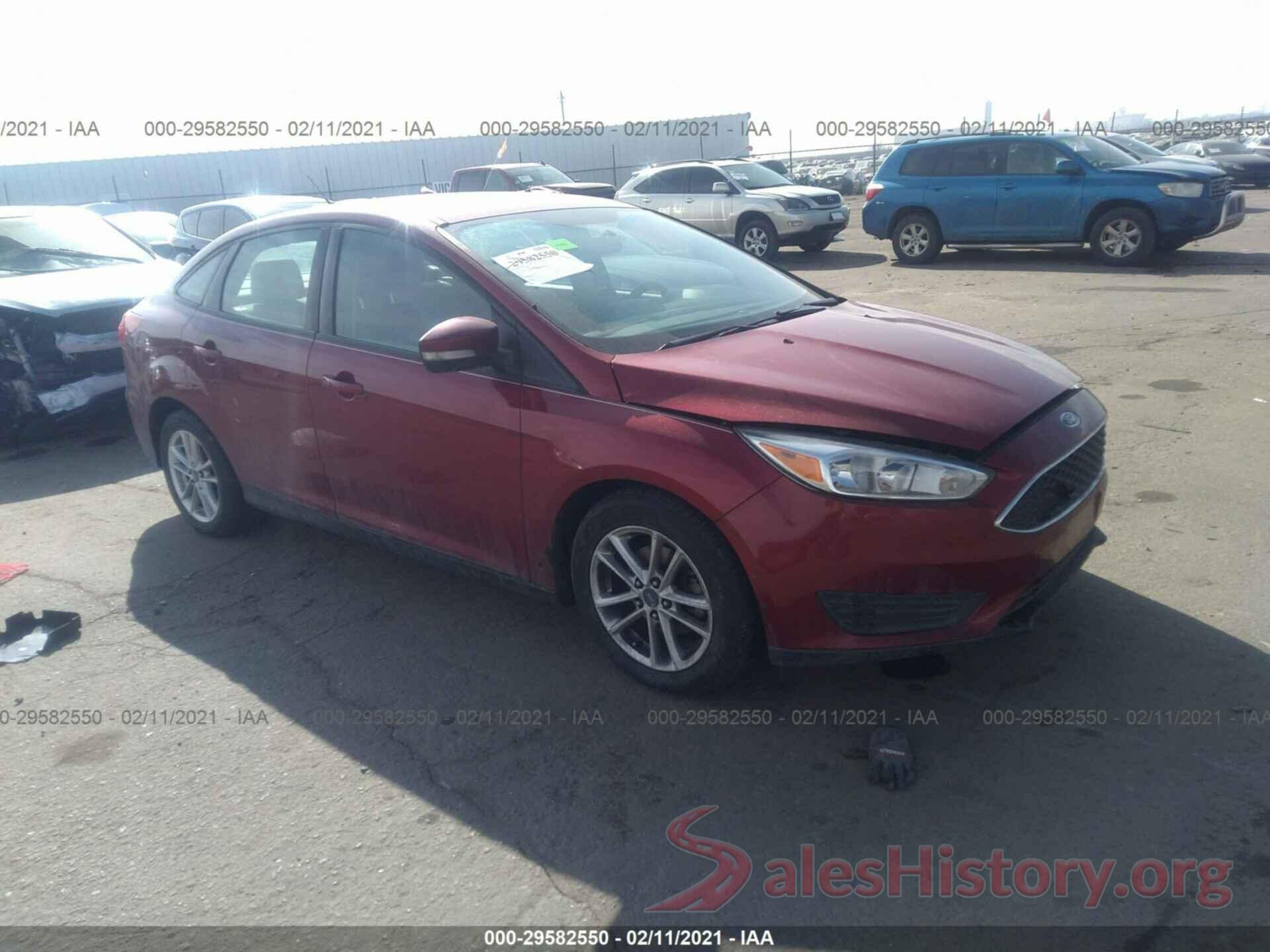 1FADP3F21GL371058 2016 FORD FOCUS